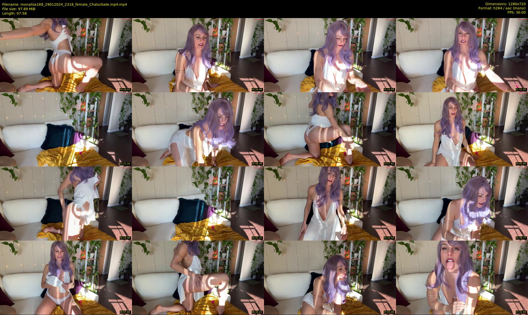 monalisa169 — 8 minute Chaturbate female cam show recording, 720p, Jan 29, 2024