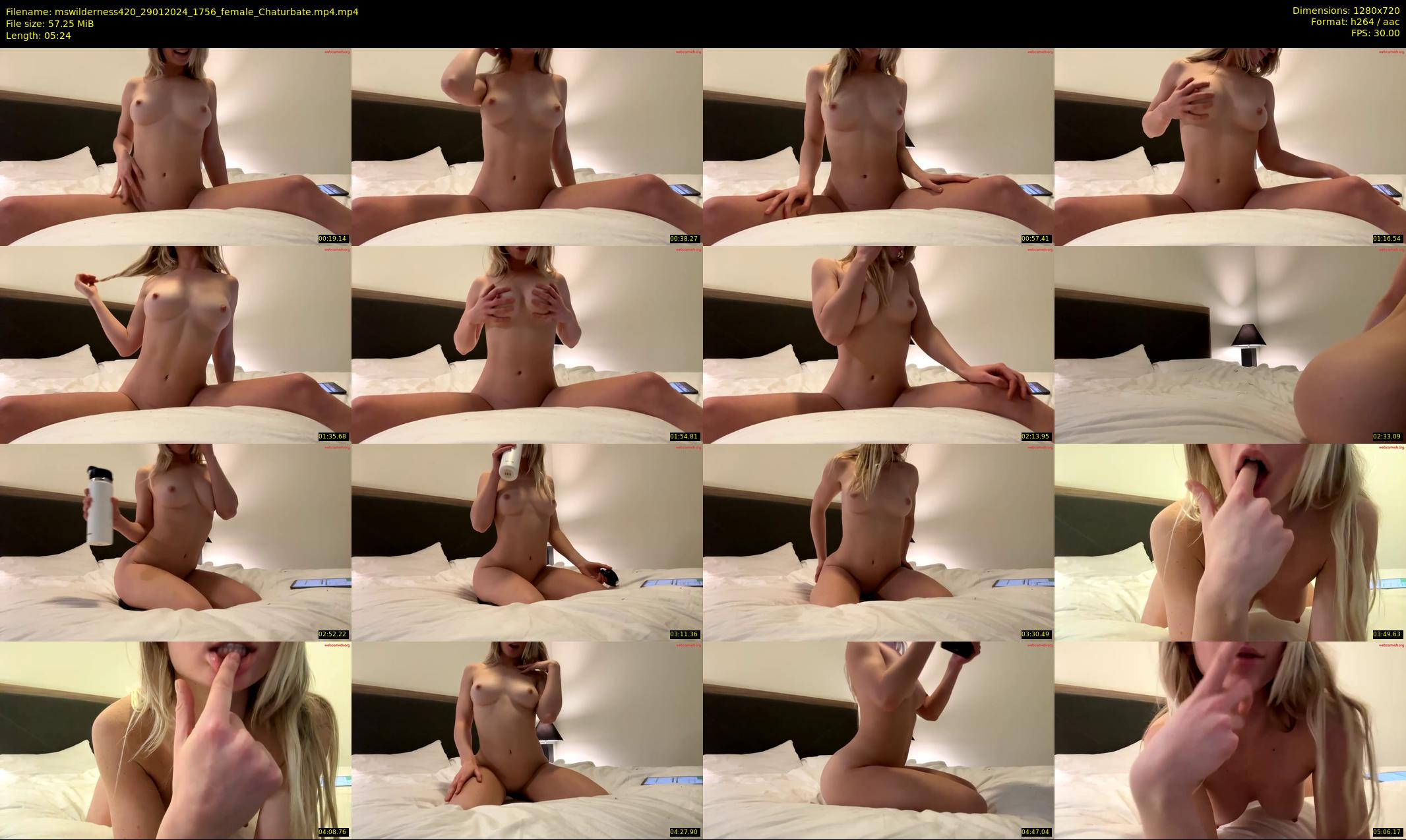 mswilderness420 — 6 minute Chaturbate female cam show recording, 720p, Jan 29, 2024