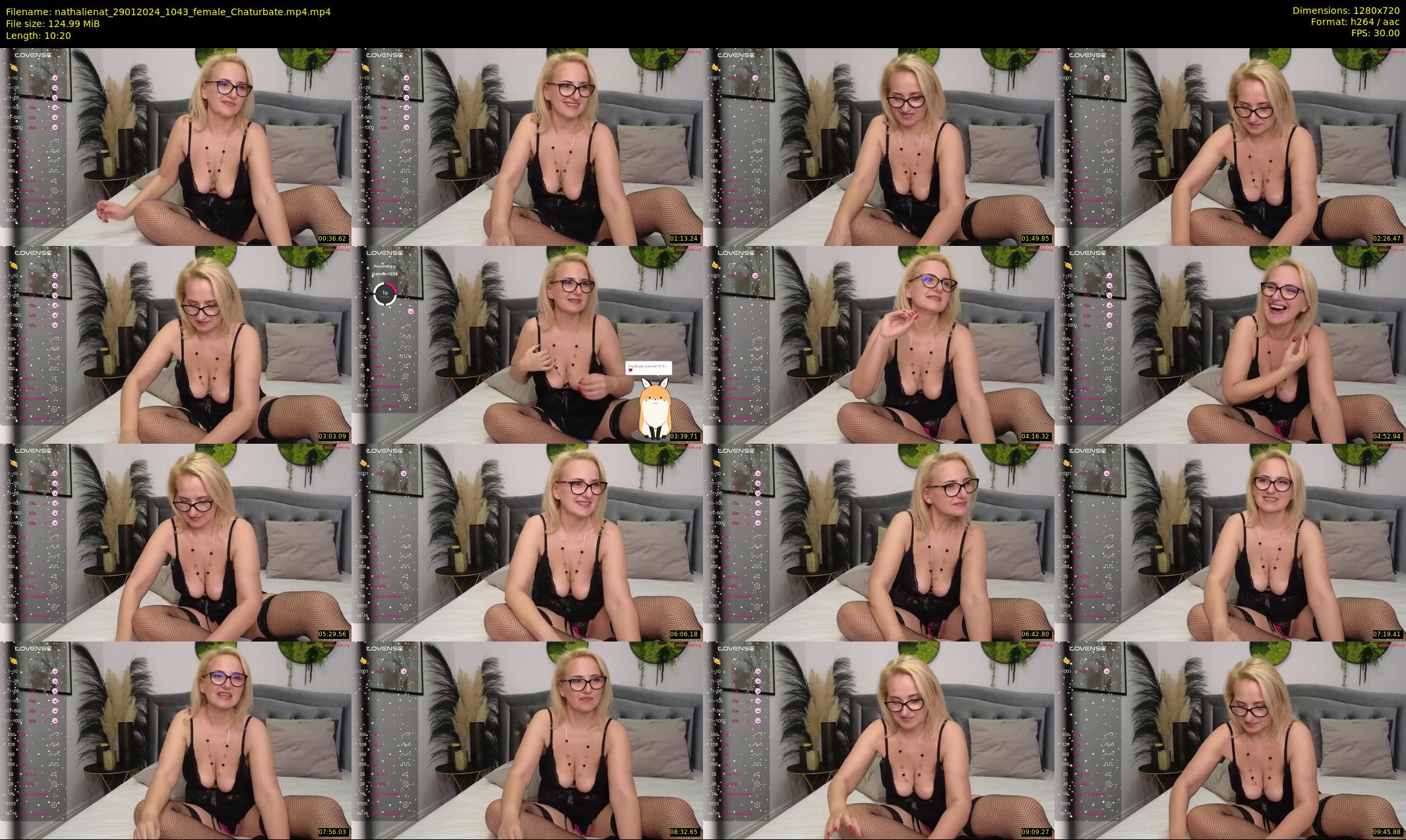 nathalienat — 11 minute Chaturbate female cam show recording, 720p, Jan 29, 2024