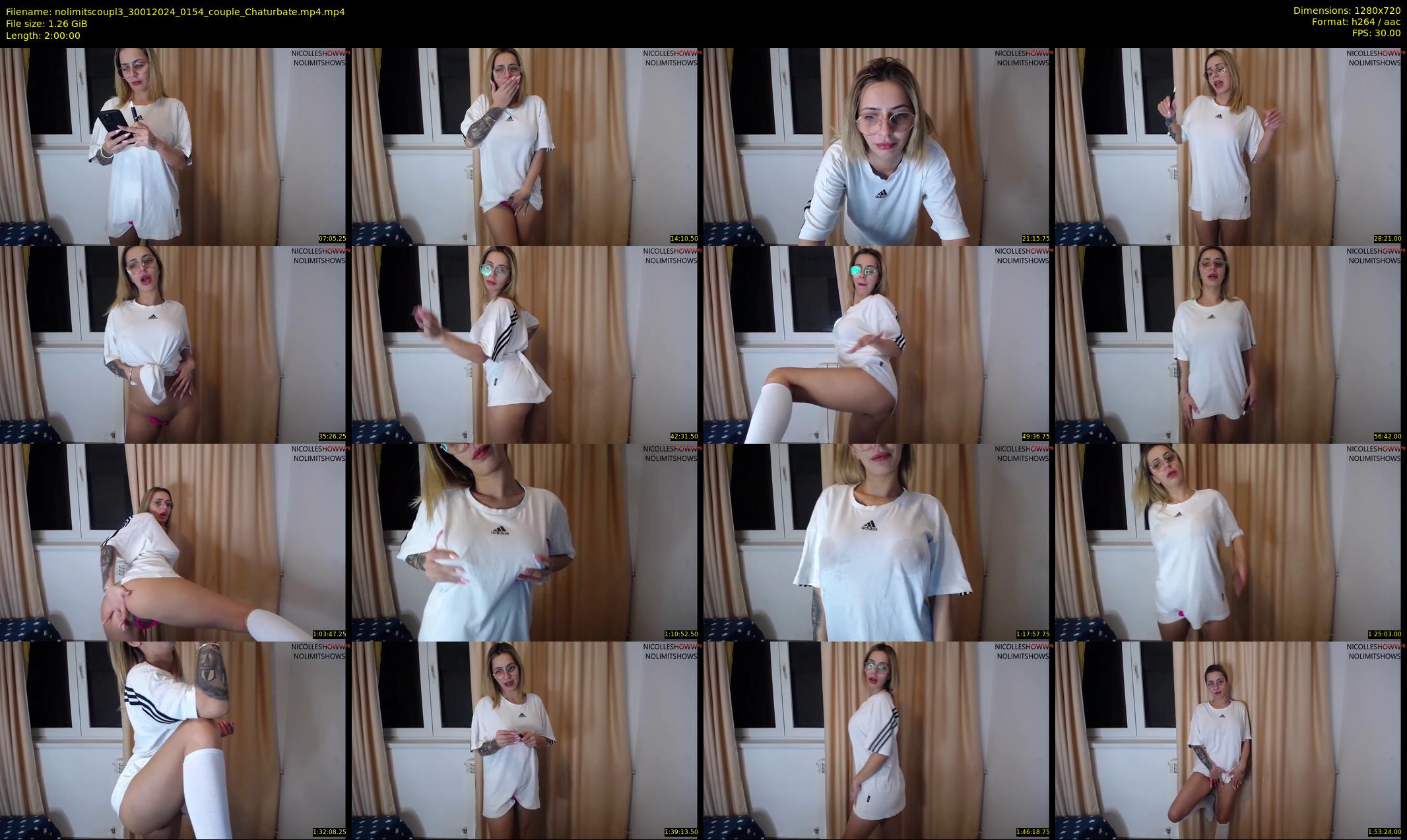 nolimitscoupl3 — 120 minute Chaturbate couple cam show recording, 720p, Jan 30, 2024