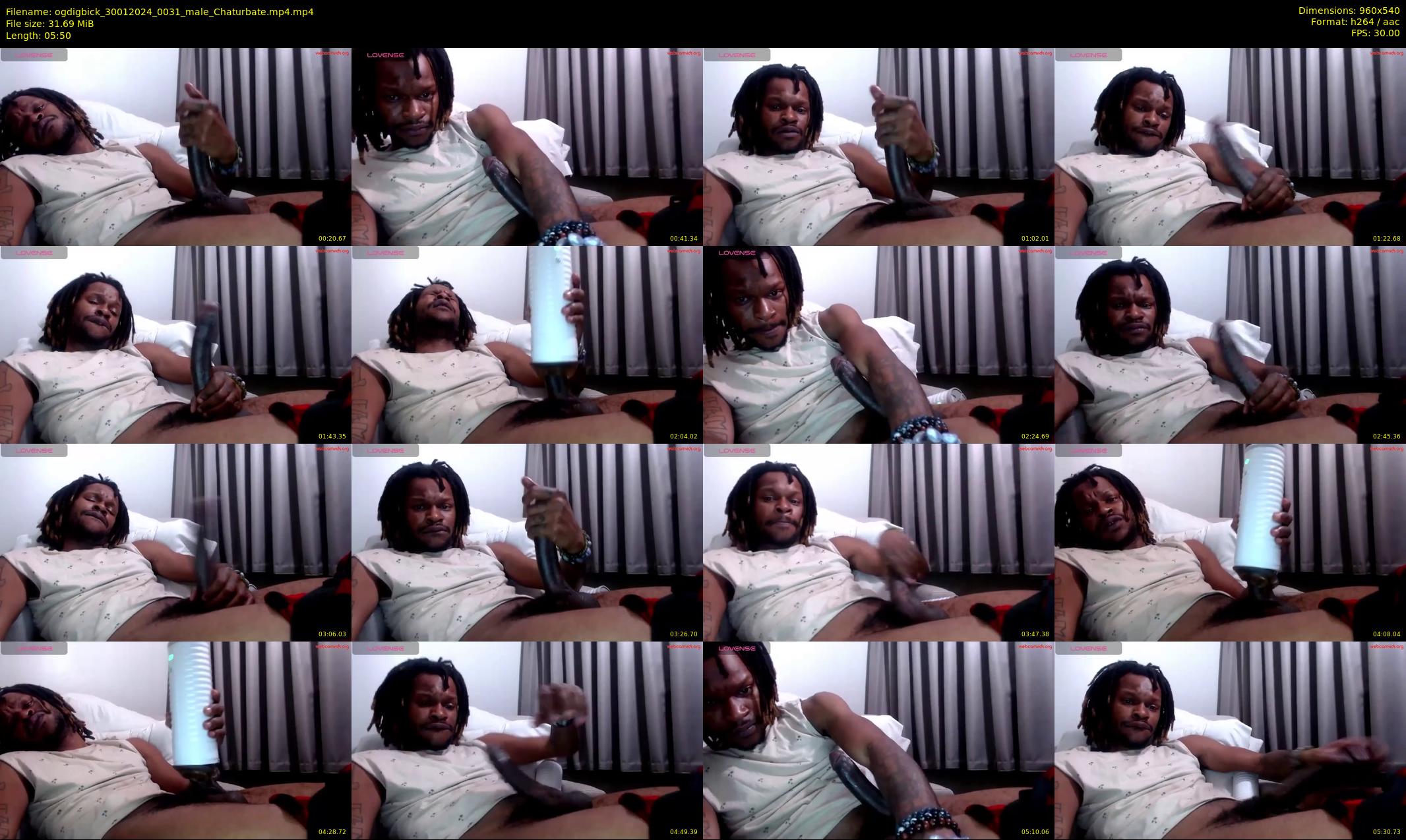 ogdigbick — 6 minute Chaturbate male cam show recording, 480p, Jan 30, 2024
