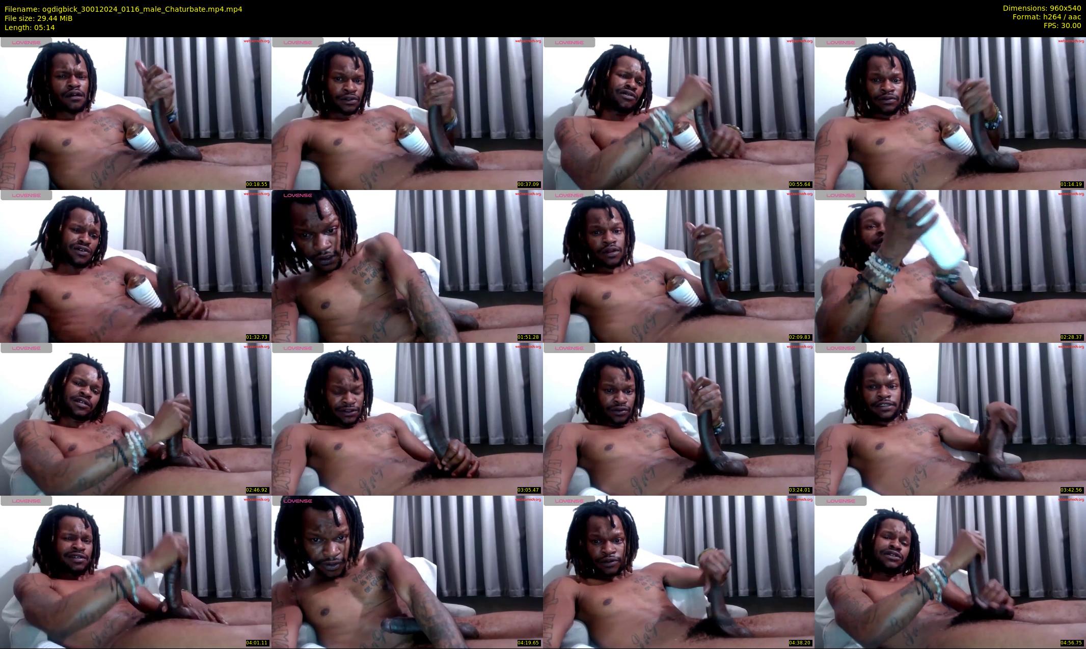 ogdigbick — 6 minute Chaturbate male cam show recording, 480p, Jan 30, 2024