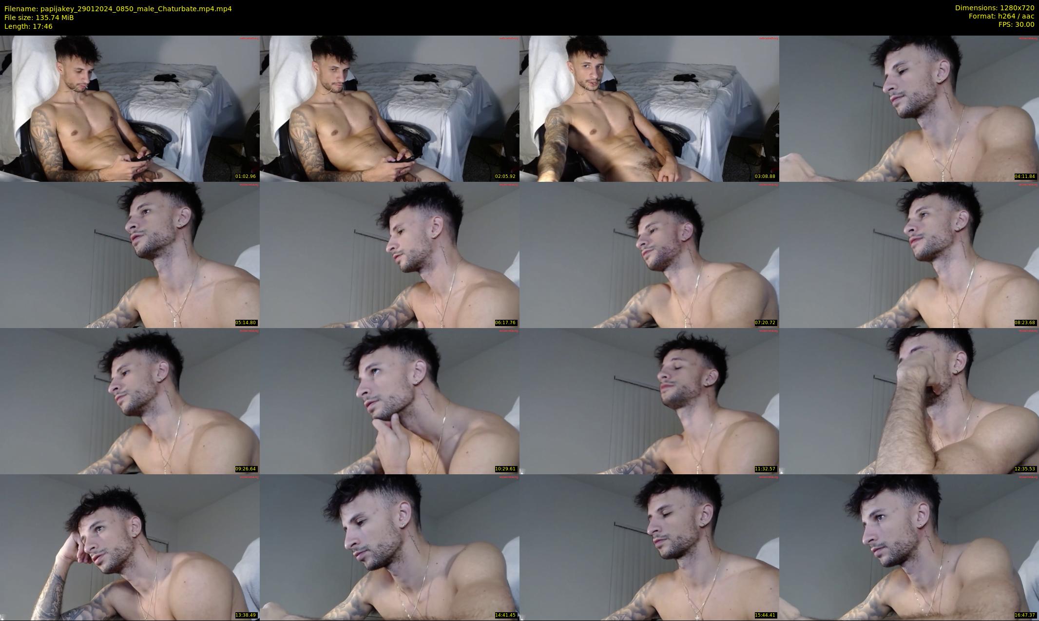 papijakey — 18 minute Chaturbate male cam show recording, 720p, Jan 29, 2024