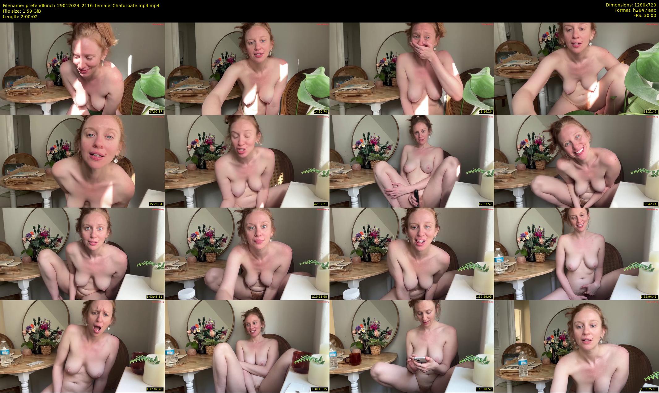 pretendlunch — 121 minute Chaturbate couple cam show recording, 720p, Jan 29, 2024
