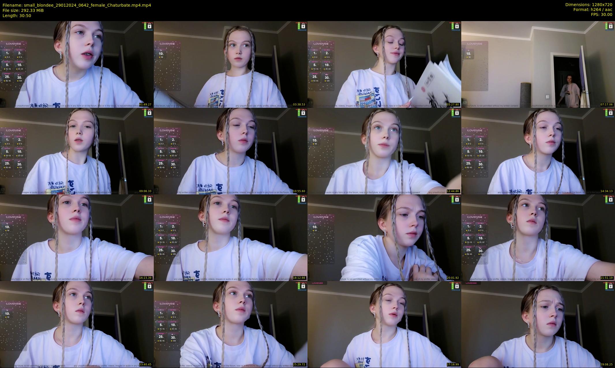 small_blondee — 31 minute Chaturbate female cam show recording, 720p, Jan 29, 2024