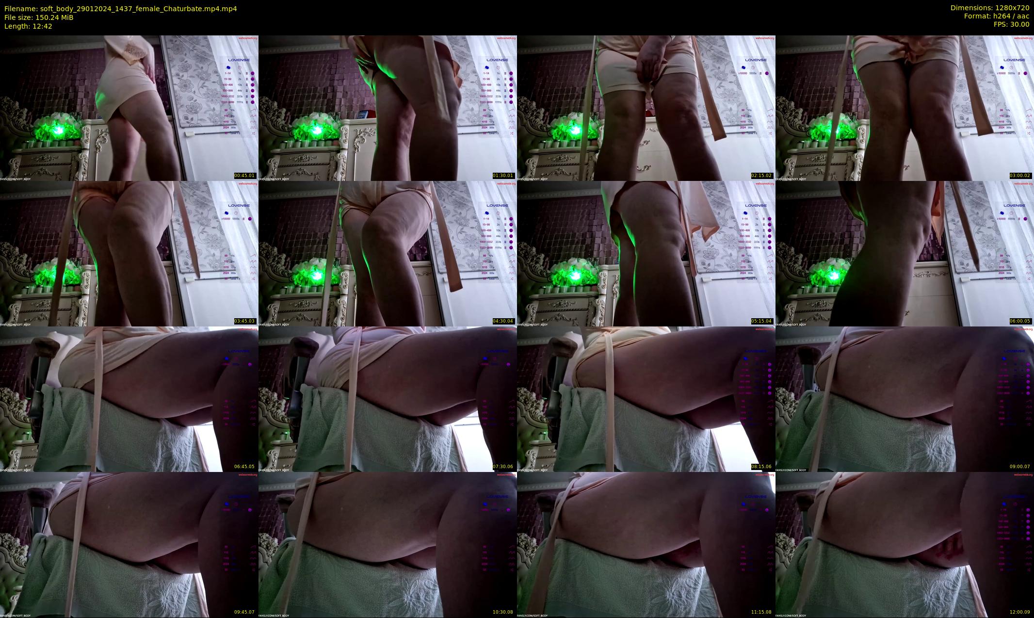 soft_body — 13 minute Chaturbate female cam show recording, 720p, Jan 29, 2024