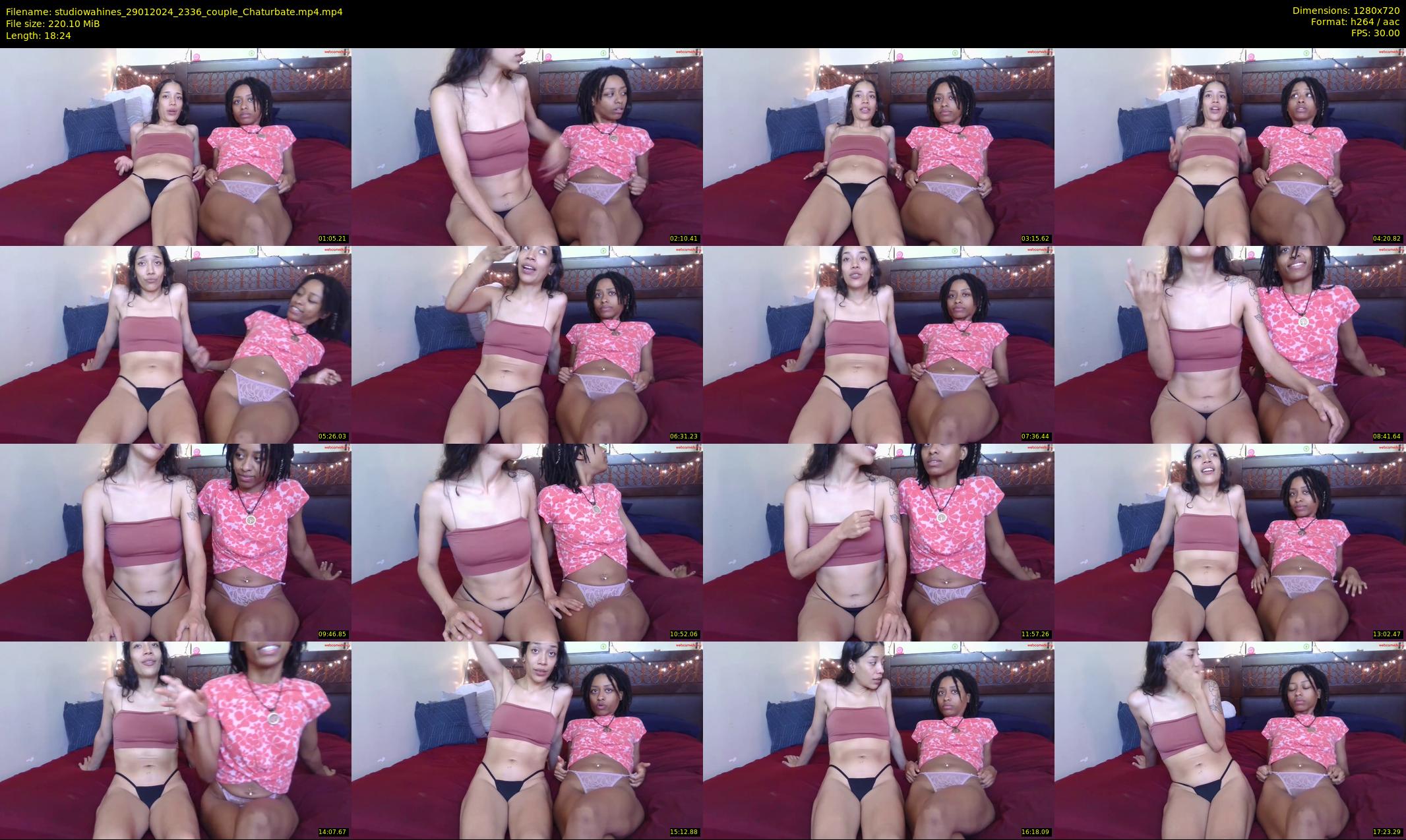 studiowahines — 19 minute Chaturbate couple cam show recording, 720p, Jan 29, 2024