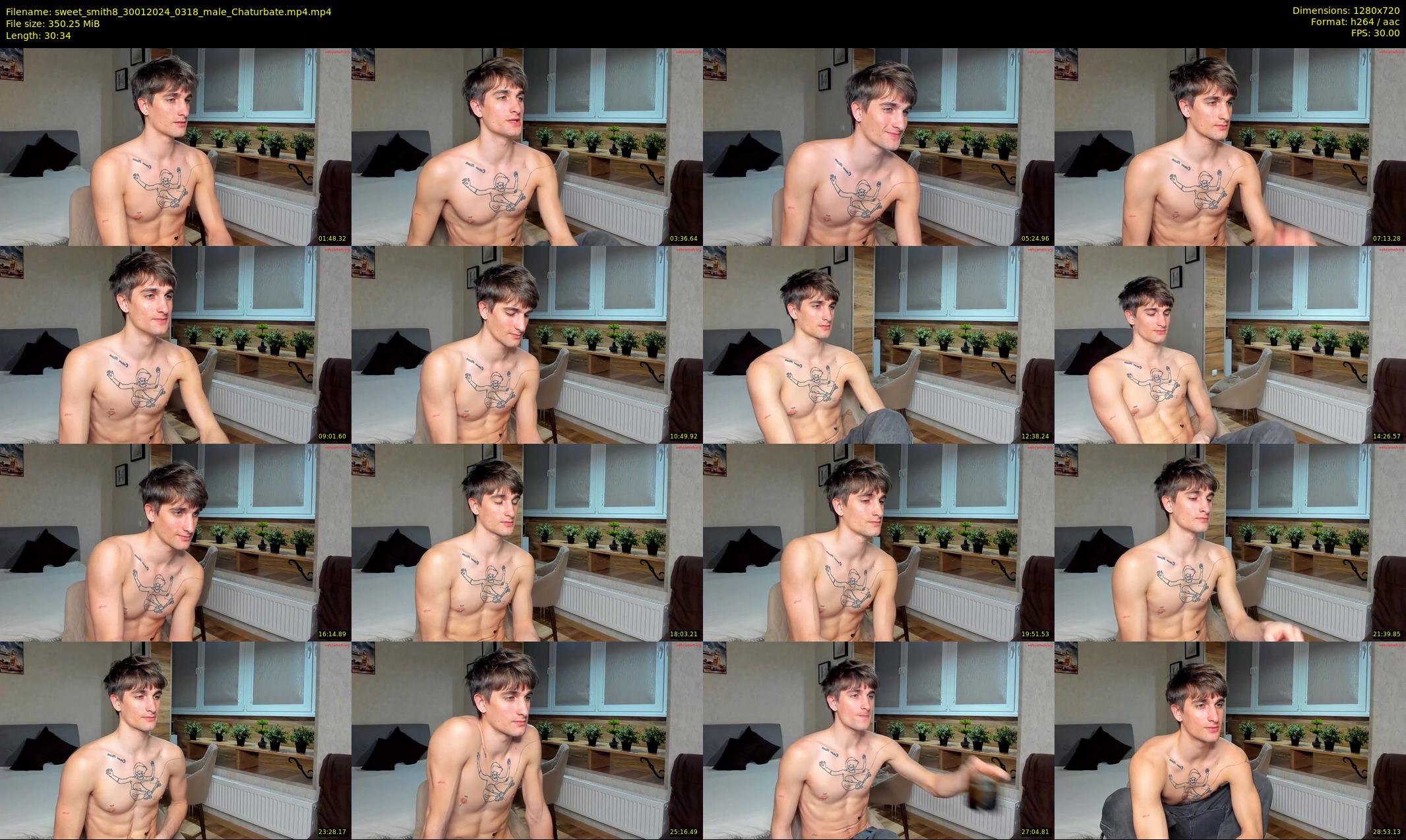sweet_smith8 — 31 minute Chaturbate male cam show recording, 720p, Jan 30, 2024