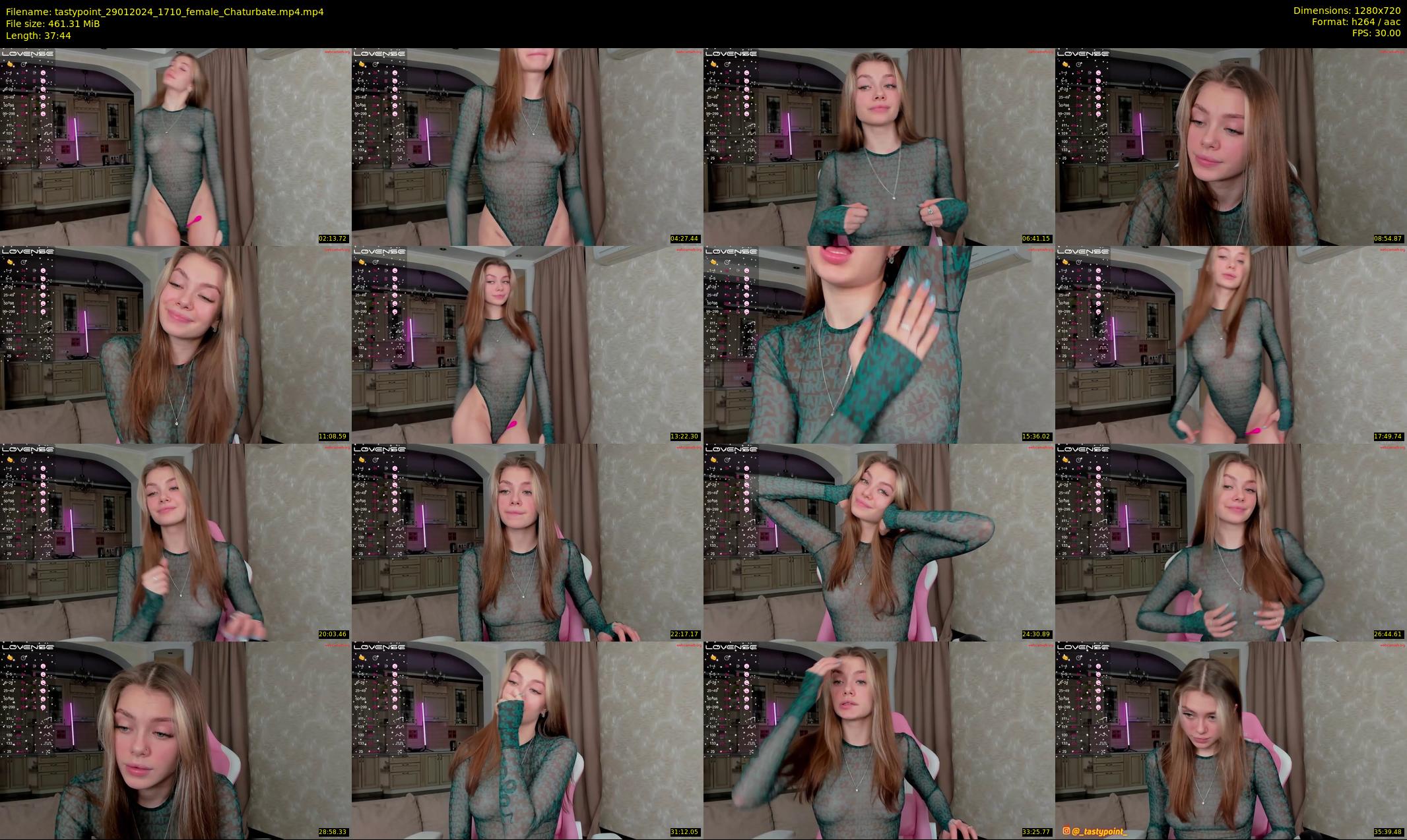 tastypoint — 38 minute Chaturbate female cam show recording, 720p, Jan 29, 2024