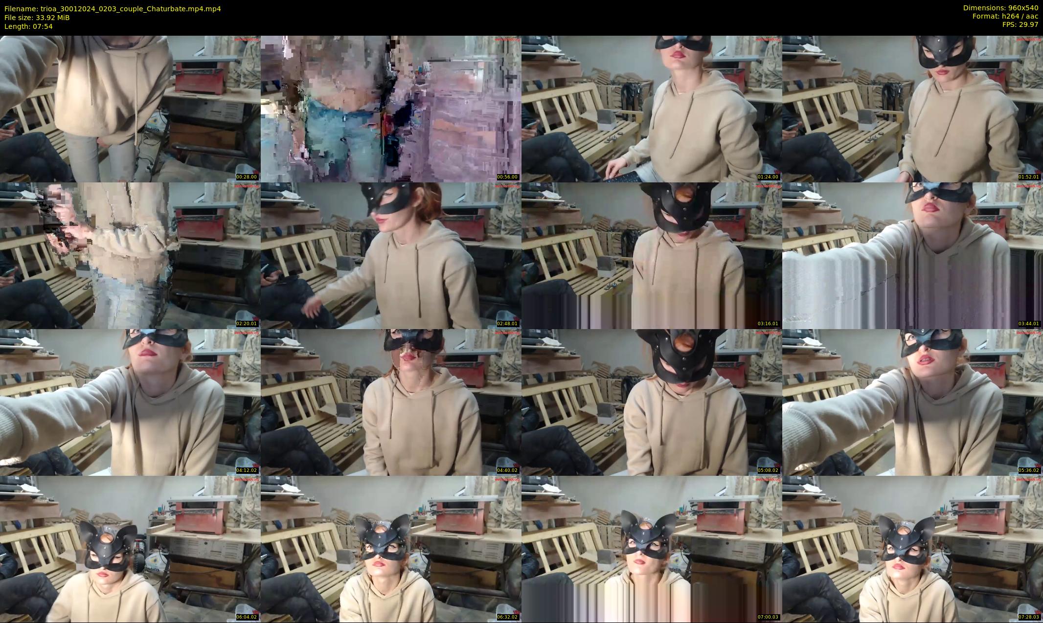 trioa — 8 minute Chaturbate couple cam show recording, 480p, Jan 30, 2024