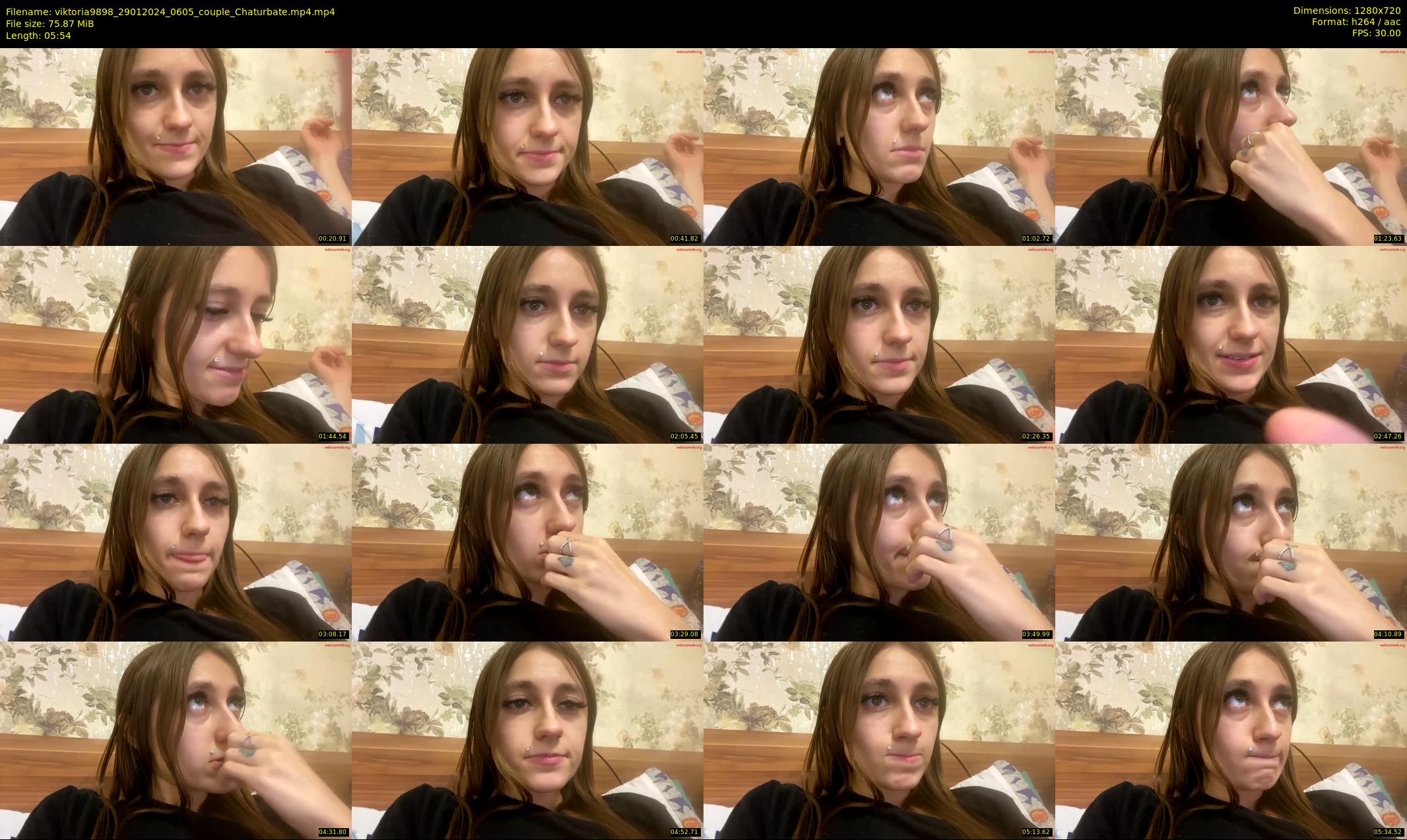 viktoria9898 — 6 minute Chaturbate couple cam show recording, 720p, Jan 29, 2024