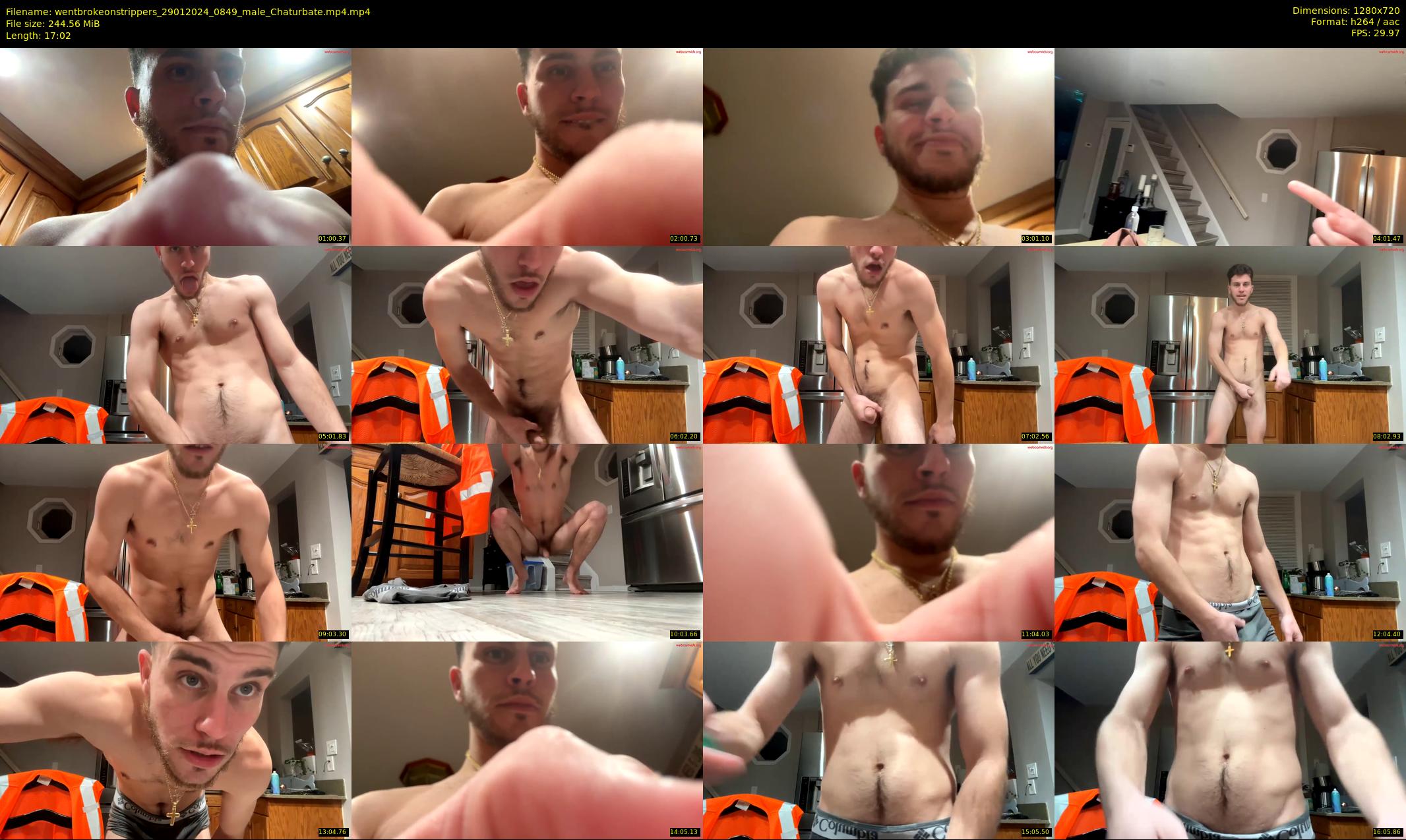 wentbrokeonstrippers — 18 minute Chaturbate male cam show recording, 720p, Jan 29, 2024