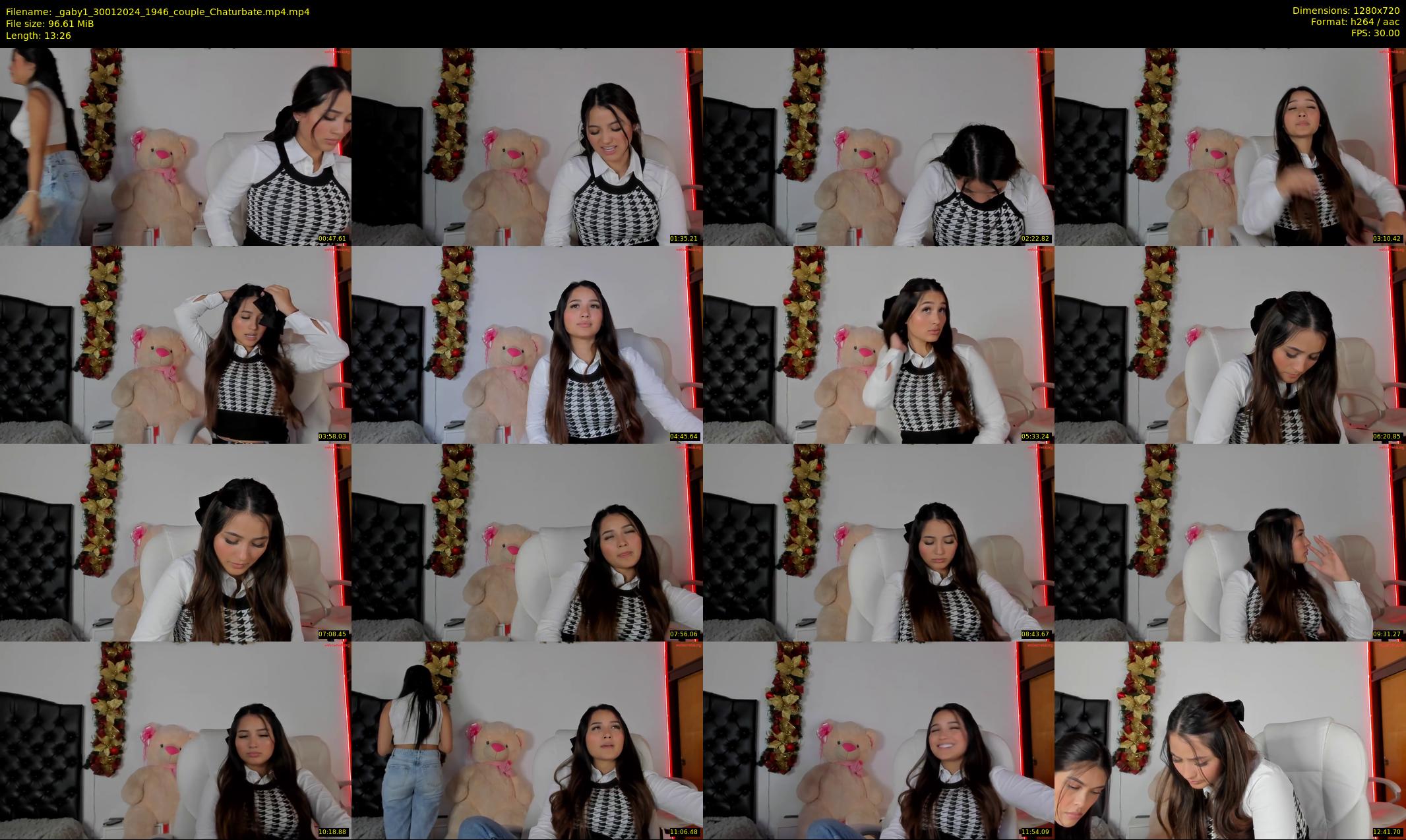 _gaby1 — 14 minute Chaturbate female cam show recording, 720p, Jan 30, 2024