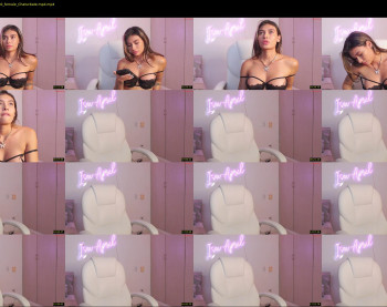 abril_w18 — 21 minute Chaturbate female cam show recording, 720p, Jan 31, 2024