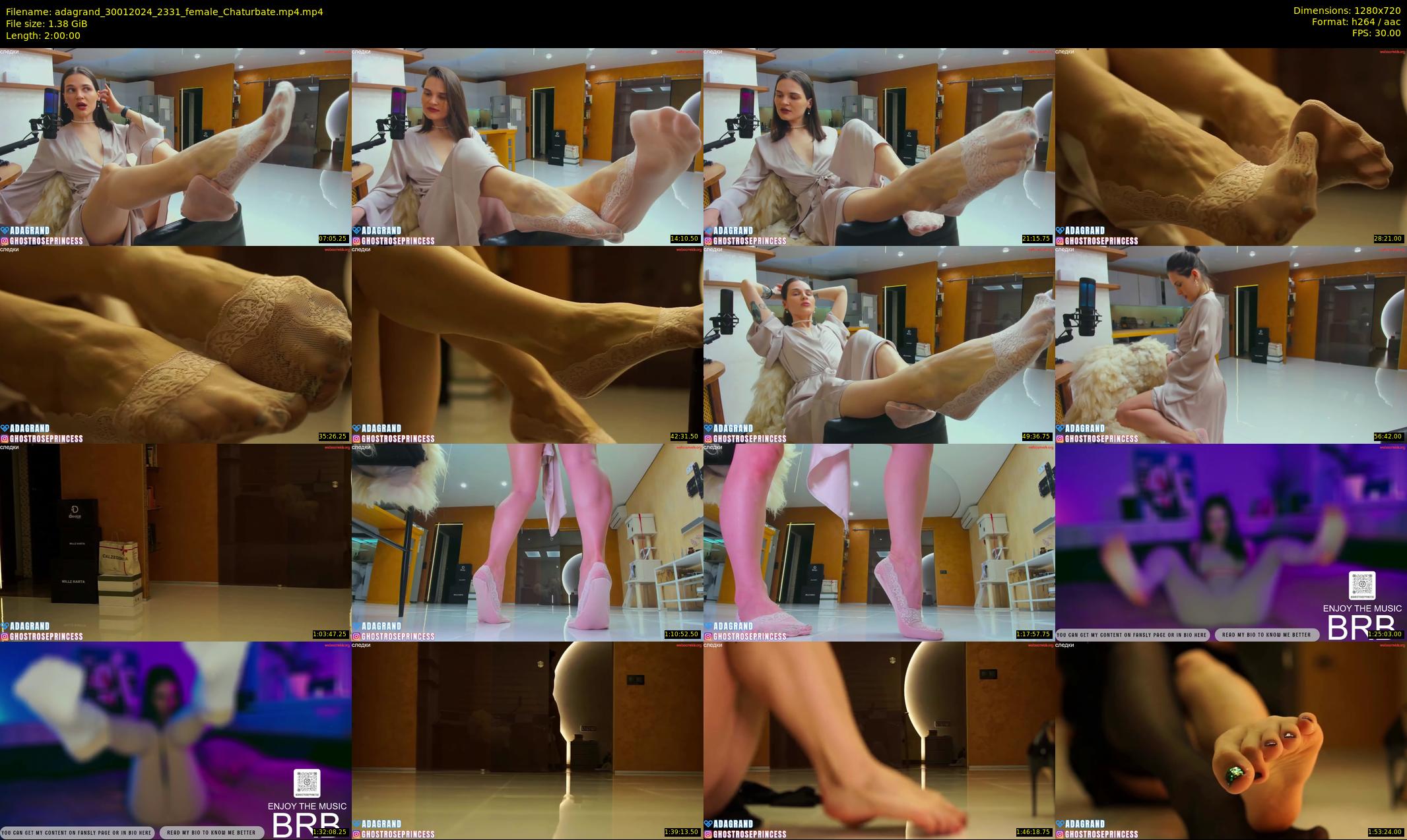 adagrand — 120 minute Chaturbate female cam show recording, 720p, Jan 30, 2024