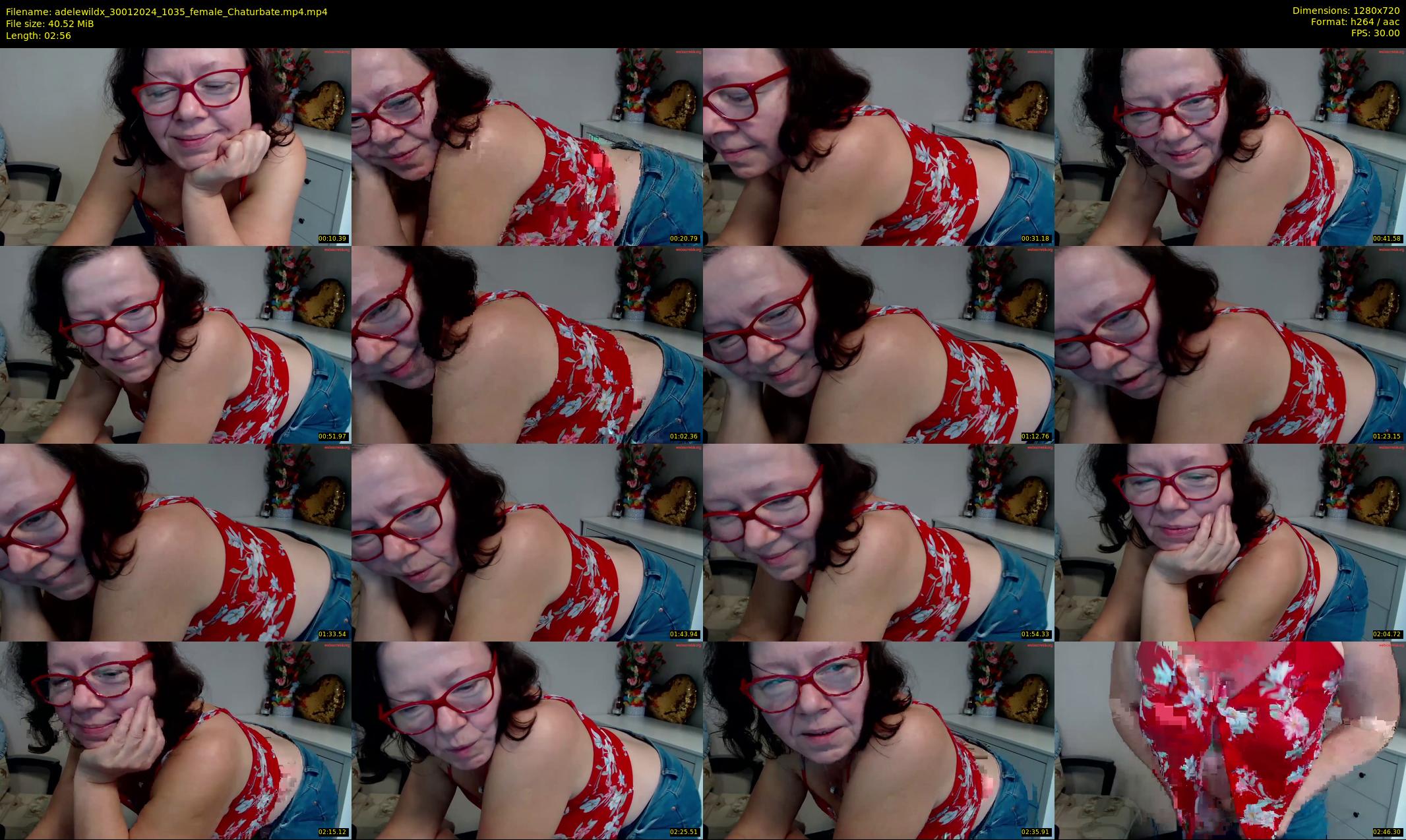 adelewildx — 3 minute Chaturbate female cam show recording, 720p, Jan 30, 2024