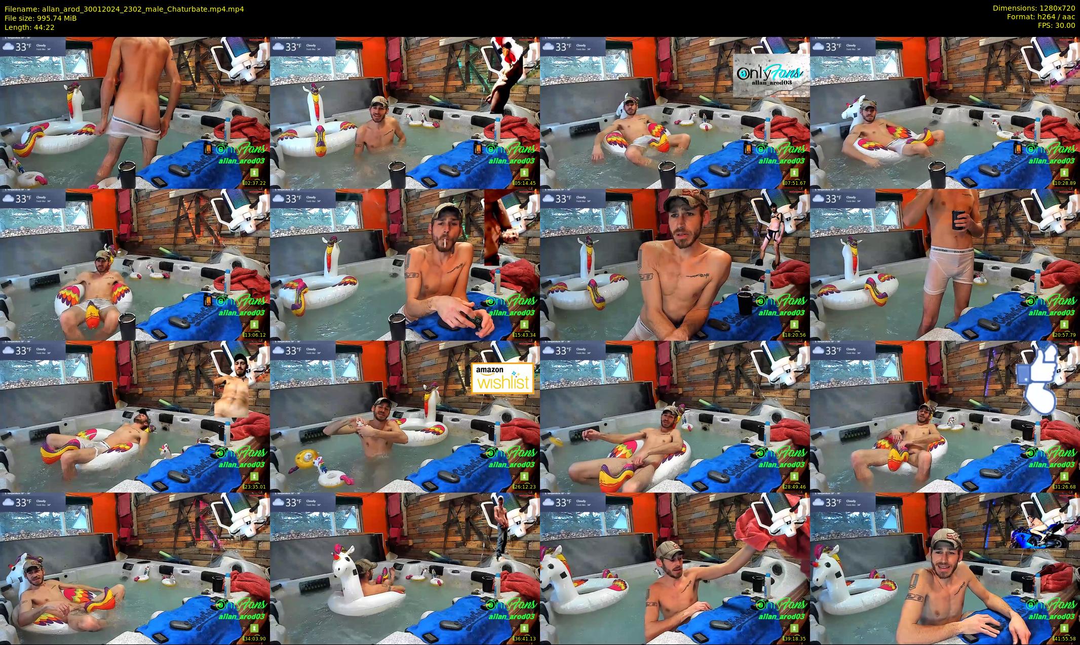 allan_arod — 45 minute Chaturbate male cam show recording, 720p, Jan 30, 2024