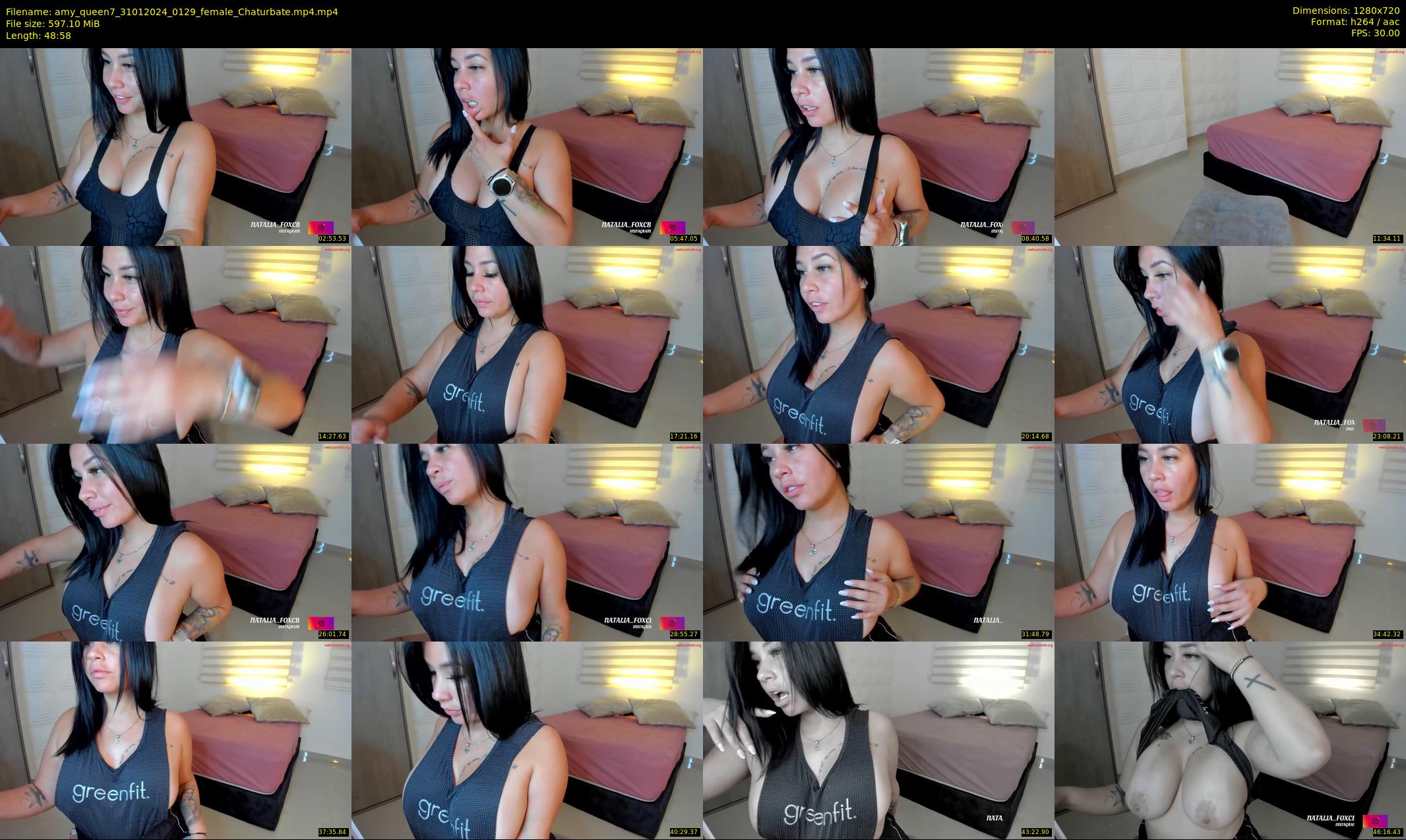 amy_queen7 — 49 minute Chaturbate female cam show recording, 720p, Jan 31, 2024