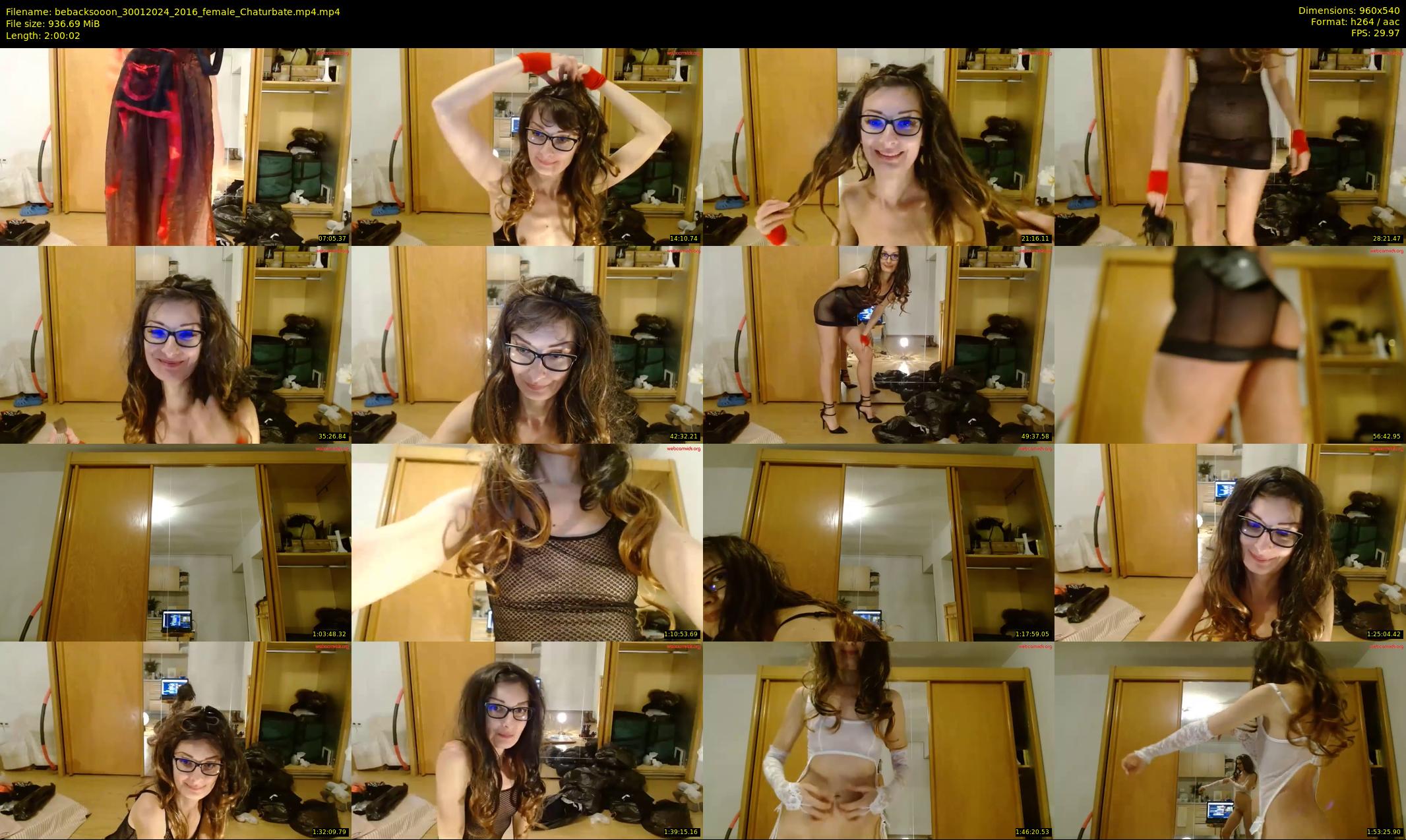 bebacksooon — 121 minute Chaturbate female cam show recording, 480p, Jan 30, 2024
