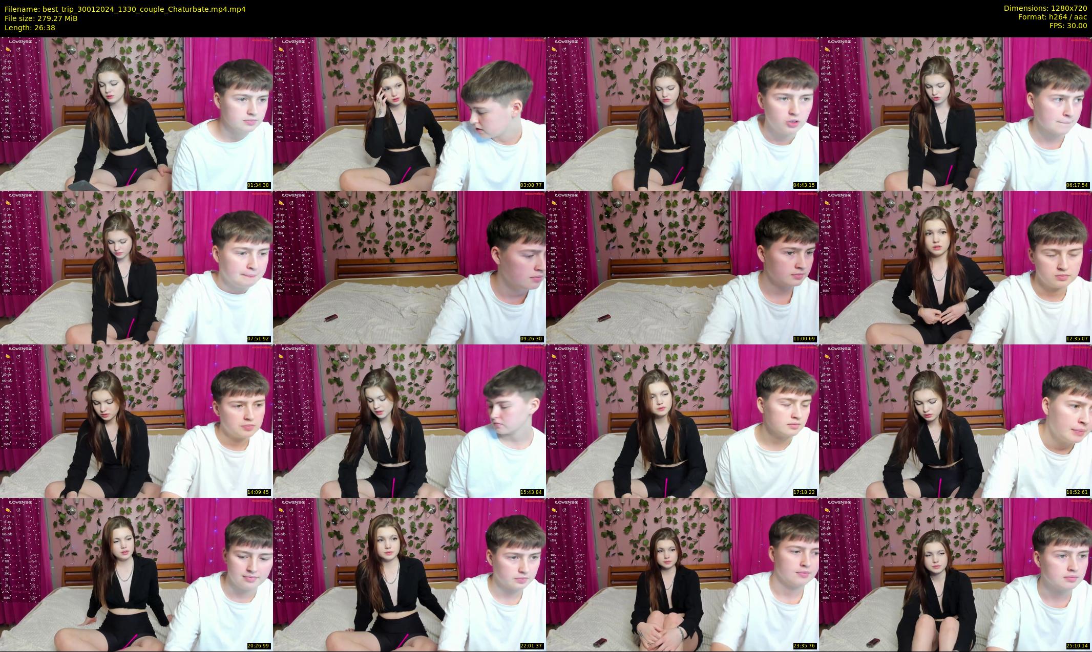 best_trip — 27 minute Chaturbate couple cam show recording, 720p, Jan 30, 2024