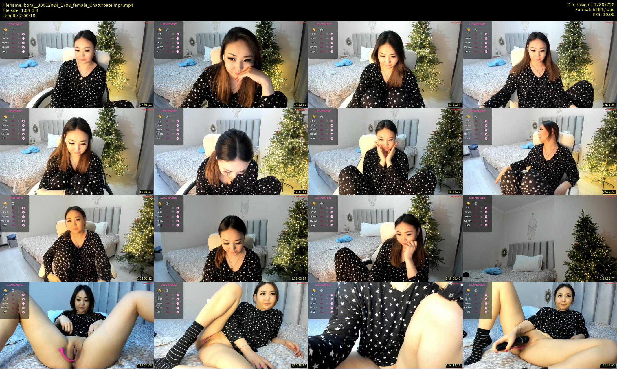 bora_ — 121 minute Chaturbate female cam show recording, 720p, Jan 30, 2024