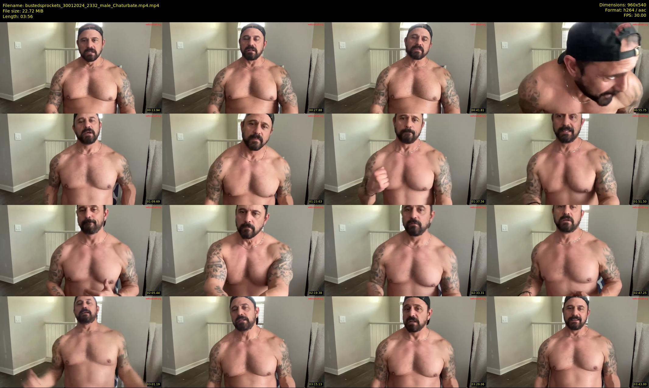 bustedsprockets — 4 minute Chaturbate male cam show recording, 480p, Jan 30, 2024