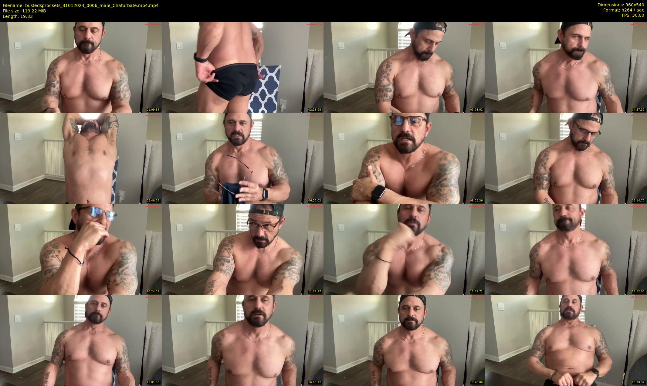 bustedsprockets — 20 minute Chaturbate male cam show recording, 480p, Jan 31, 2024