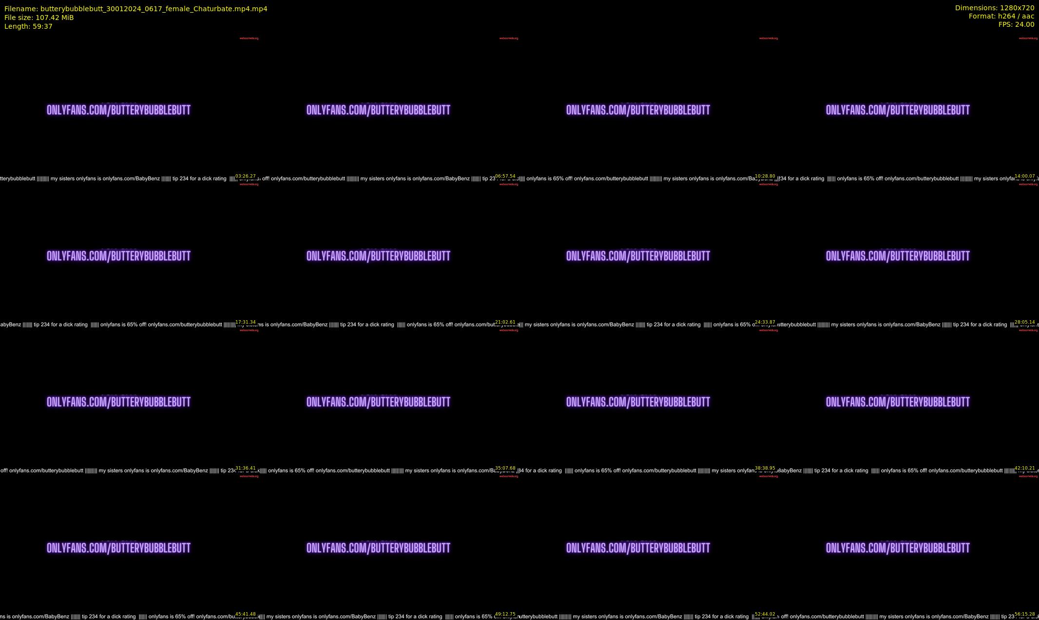 butterybubblebutt — 60 minute Chaturbate couple cam show recording, 720p, Jan 30, 2024