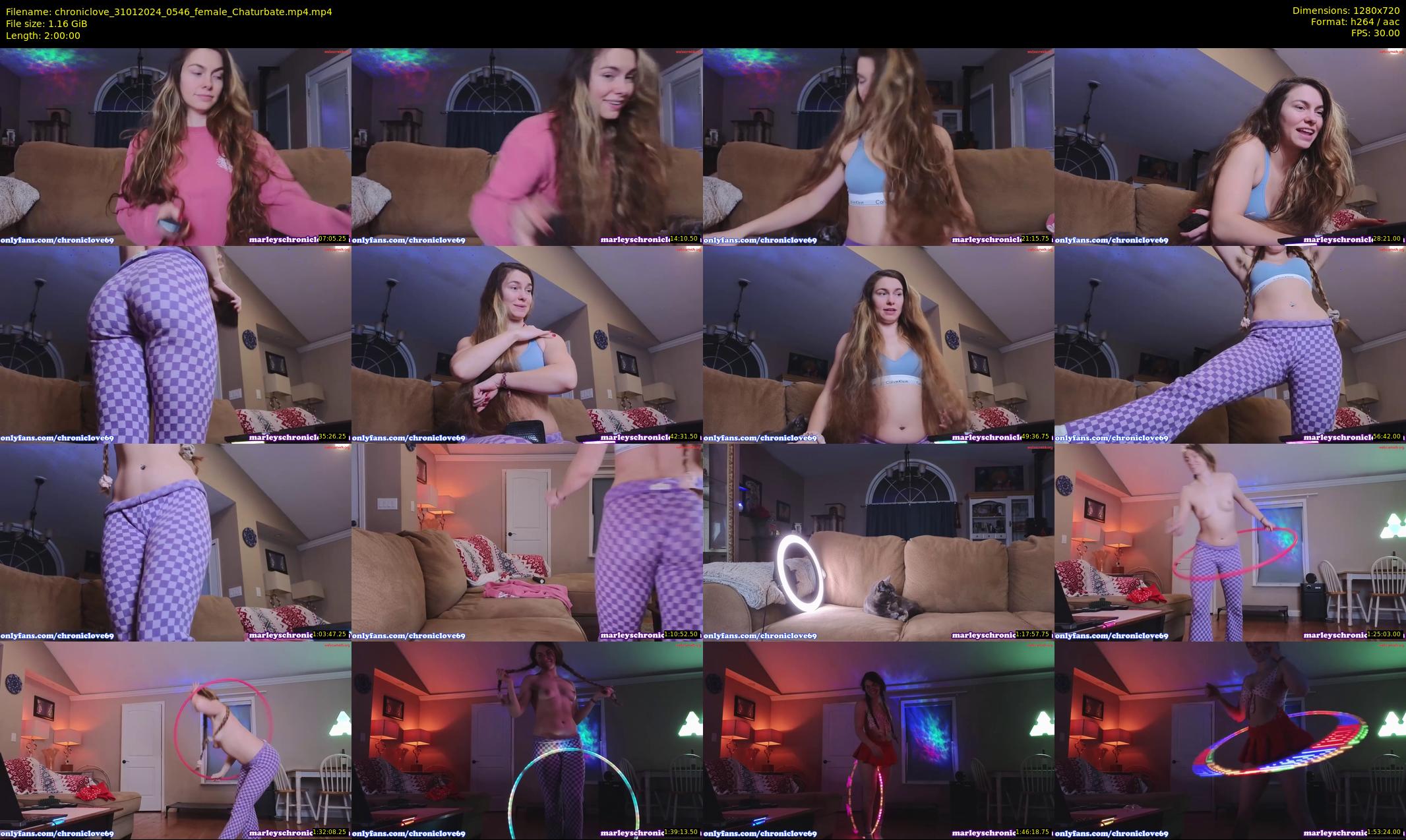 chroniclove — 120 minute Chaturbate female cam show recording, 720p, Jan 31, 2024