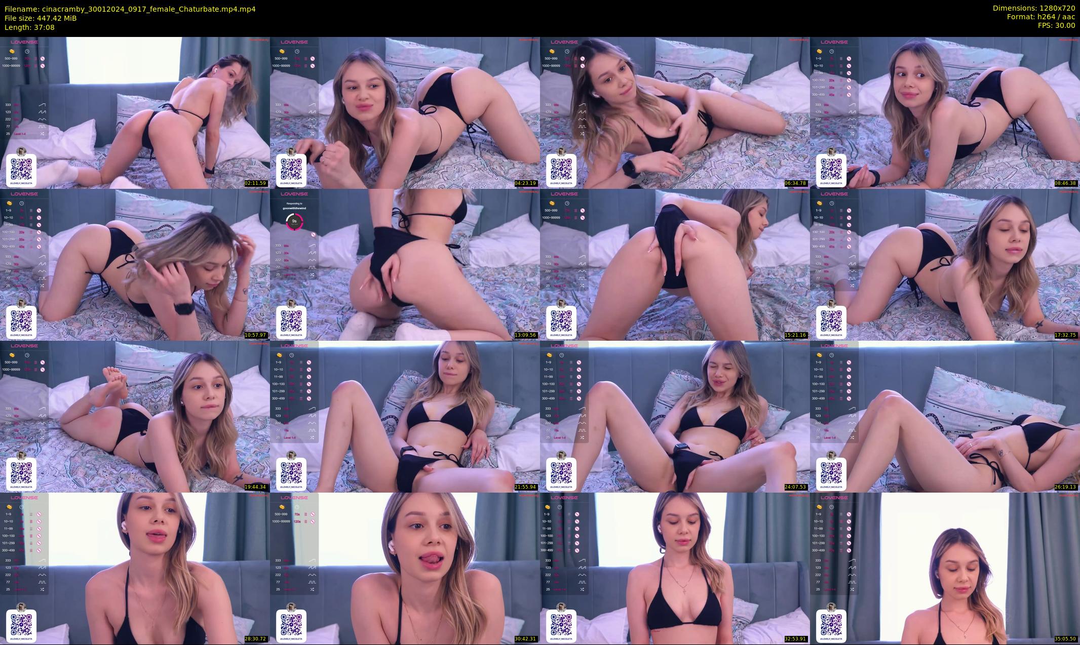 cinacramby — 38 minute Chaturbate female cam show recording, 720p, Jan 30, 2024