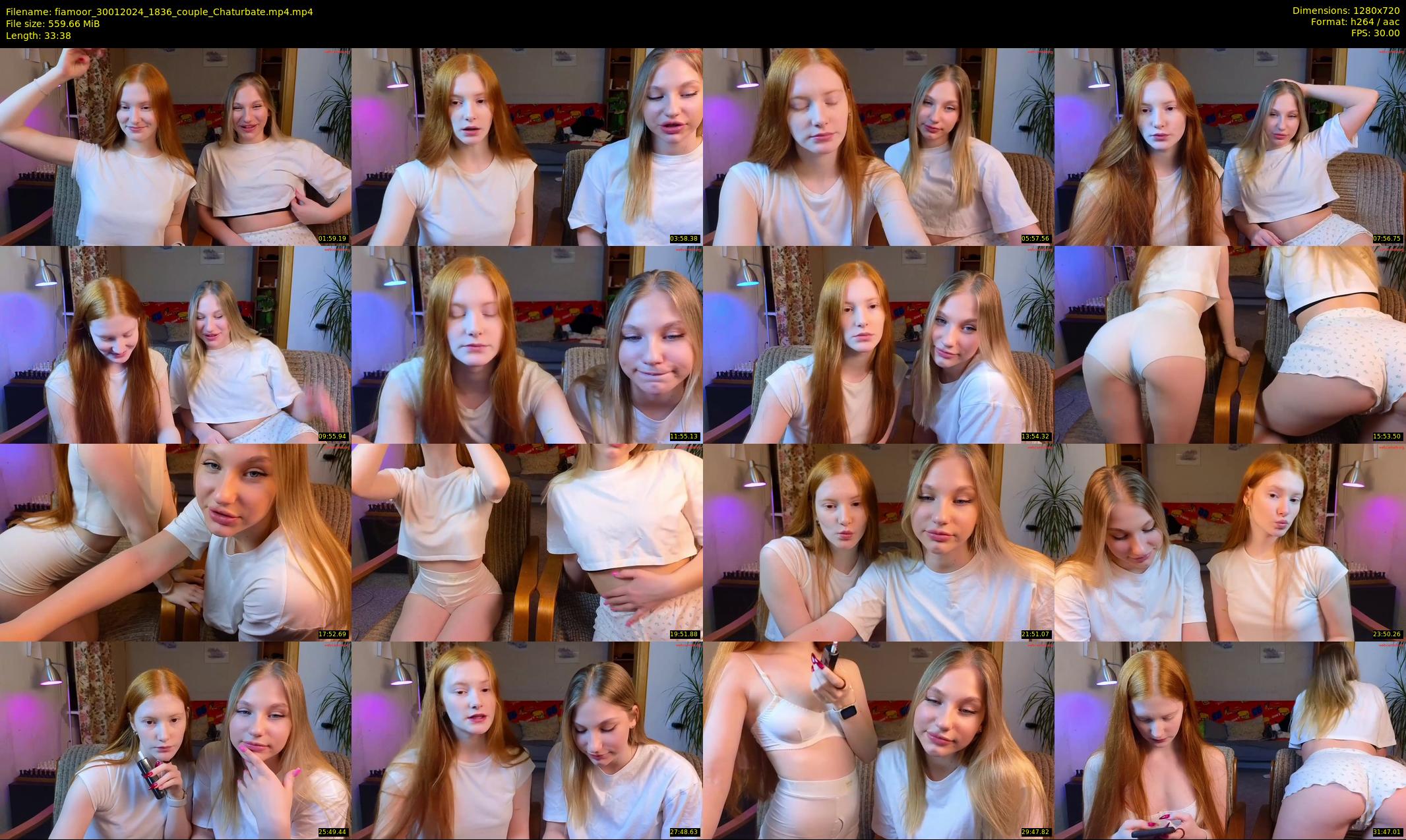 fiamoor — 34 minute Chaturbate female cam show recording, 720p, Jan 30, 2024
