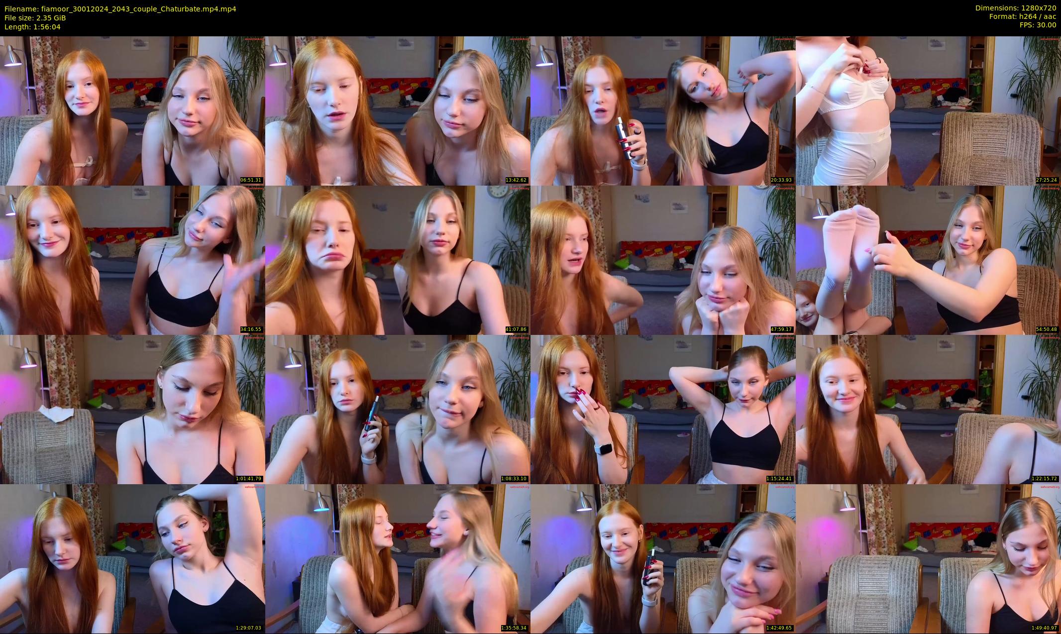fiamoor — 117 minute Chaturbate female cam show recording, 720p, Jan 30, 2024