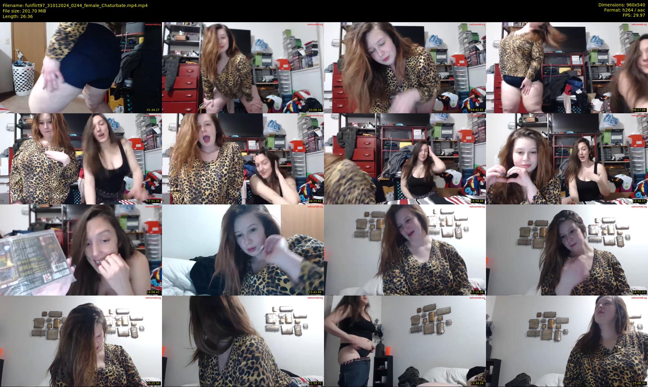 funflirt97 — 27 minute Chaturbate female cam show recording, 480p, Jan 31, 2024