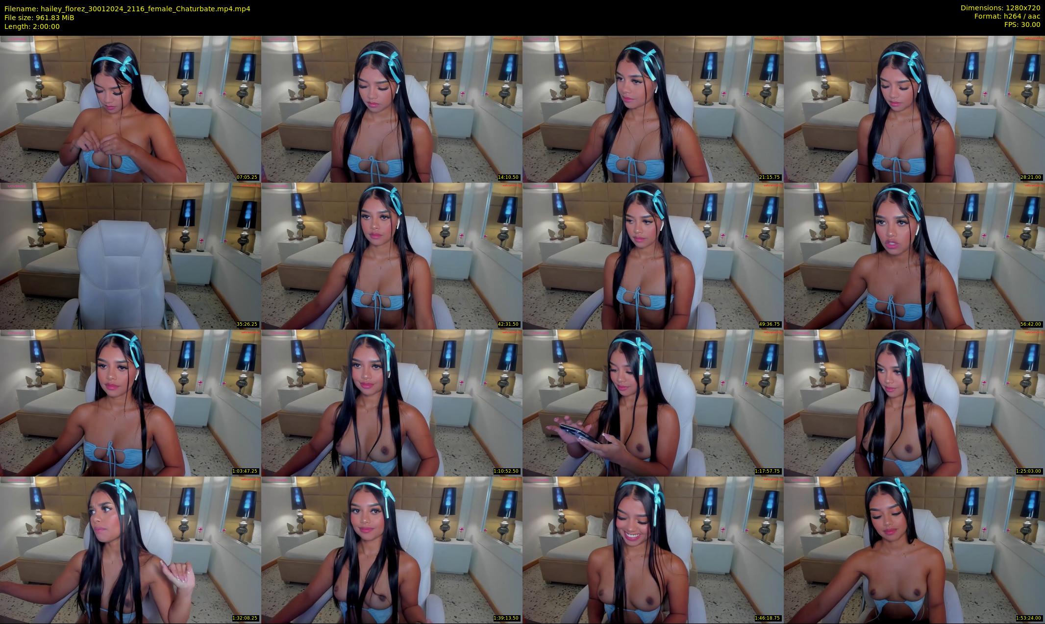 hailey_florez — 120 minute Chaturbate female cam show recording, 720p, Jan 30, 2024
