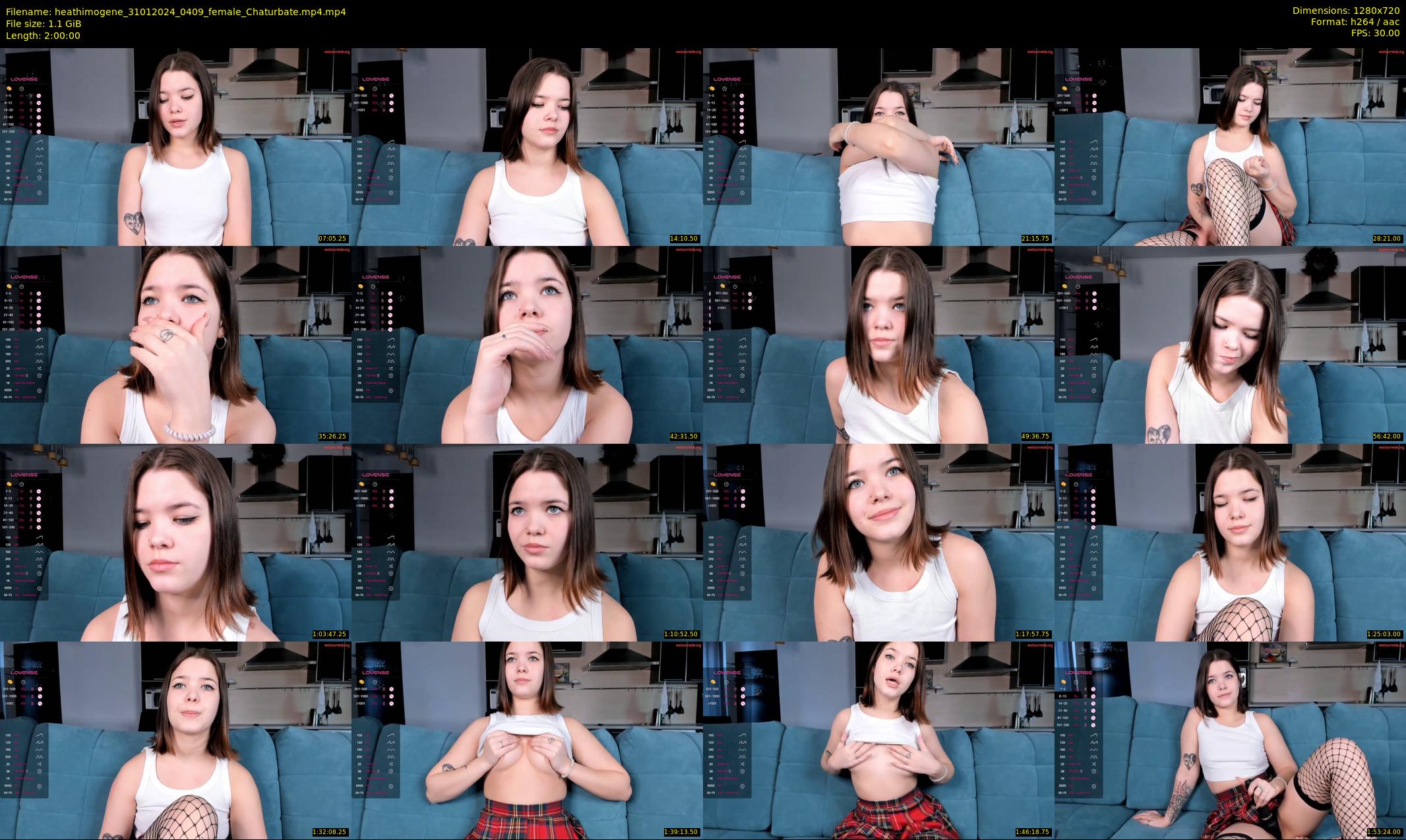 heathimogene — 120 minute Chaturbate female cam show recording, 720p, Jan 31, 2024