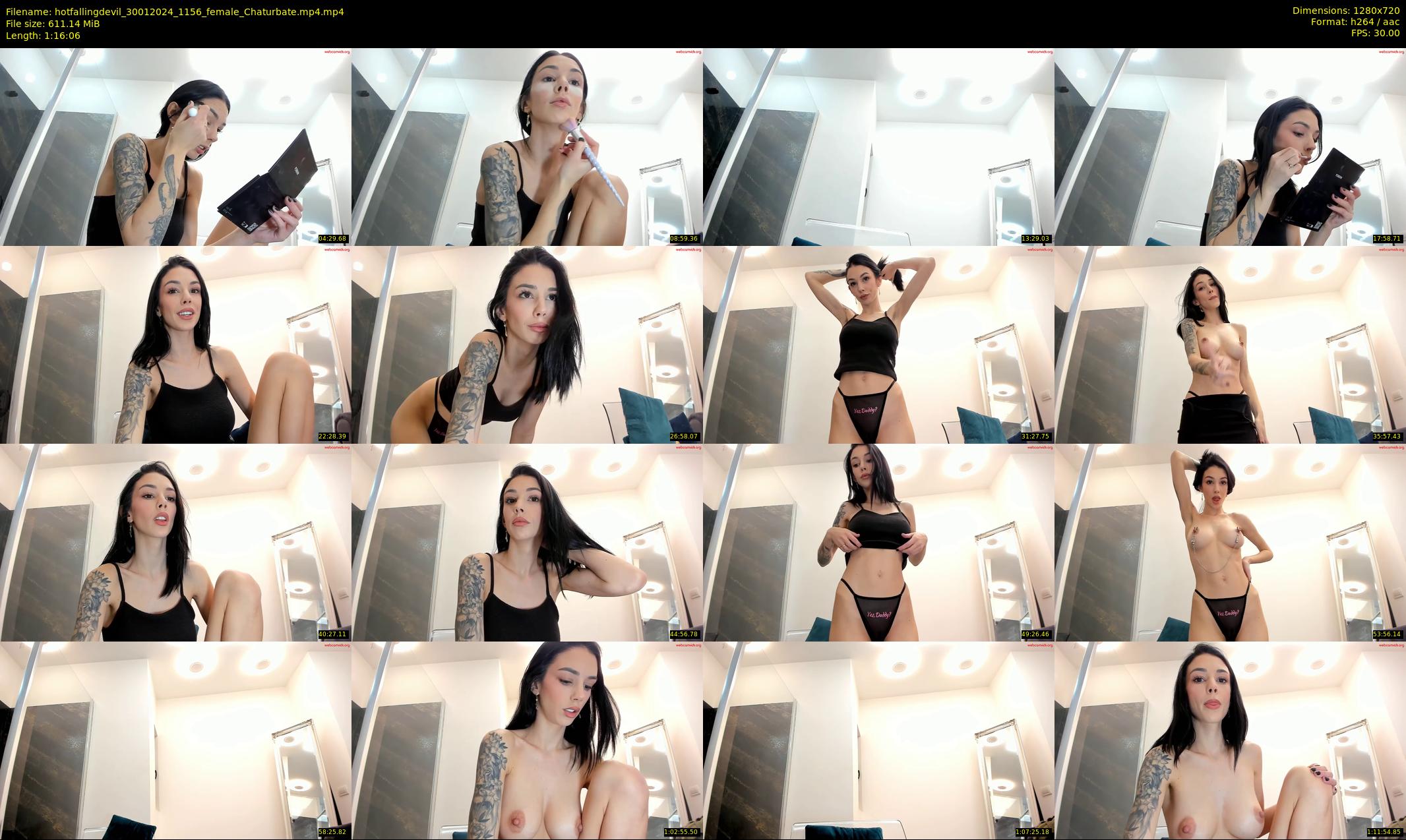 hotfallingdevil — 77 minute Chaturbate female cam show recording, 720p, Jan 30, 2024