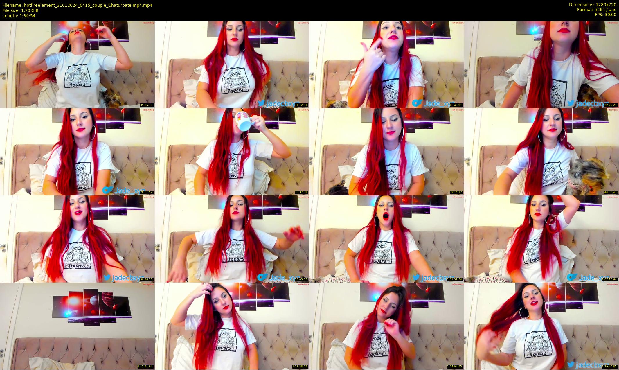 hotfireelement — 95 minute Chaturbate couple cam show recording, 720p, Jan 31, 2024
