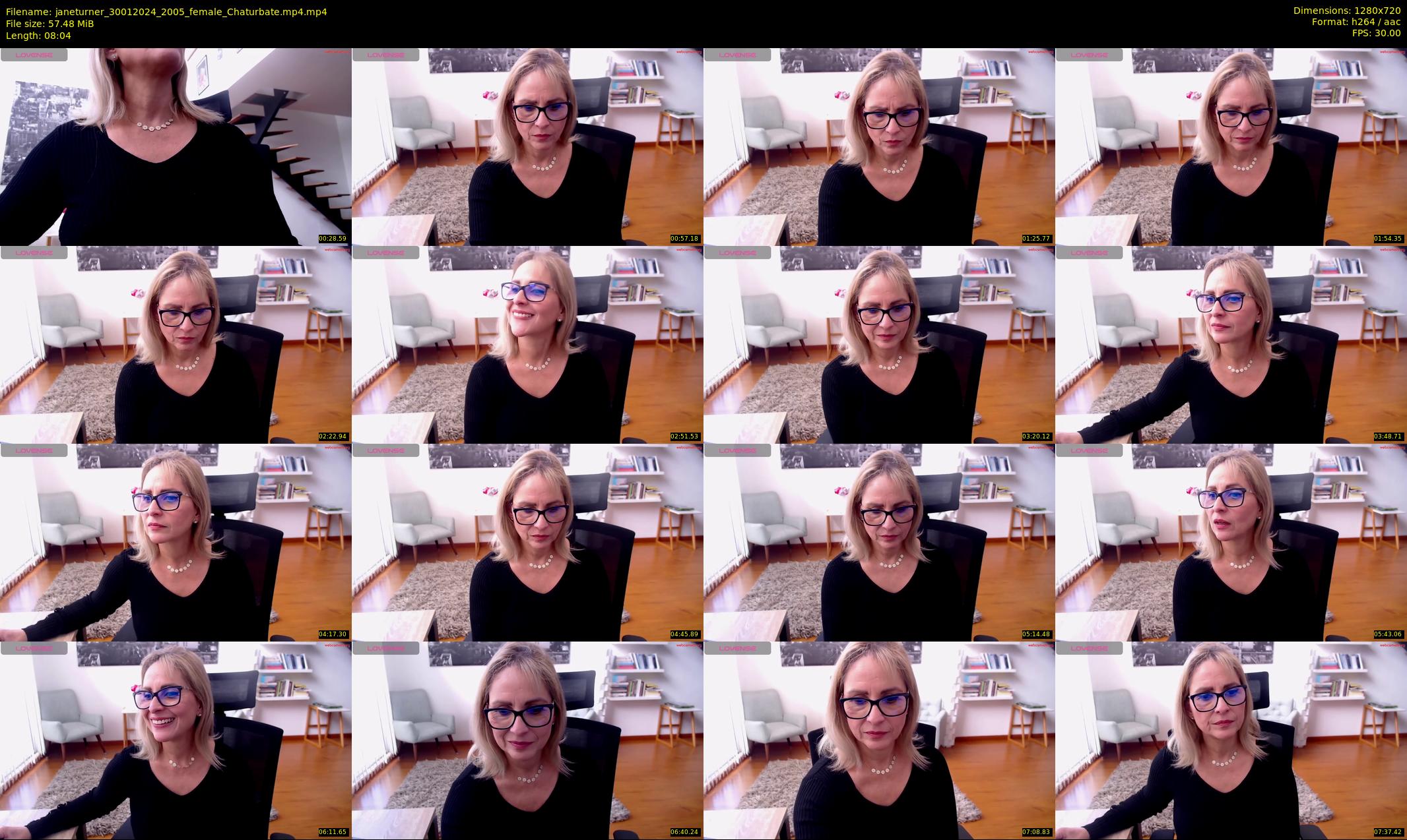 janeturner — 9 minute Chaturbate female cam show recording, 720p, Jan 30, 2024