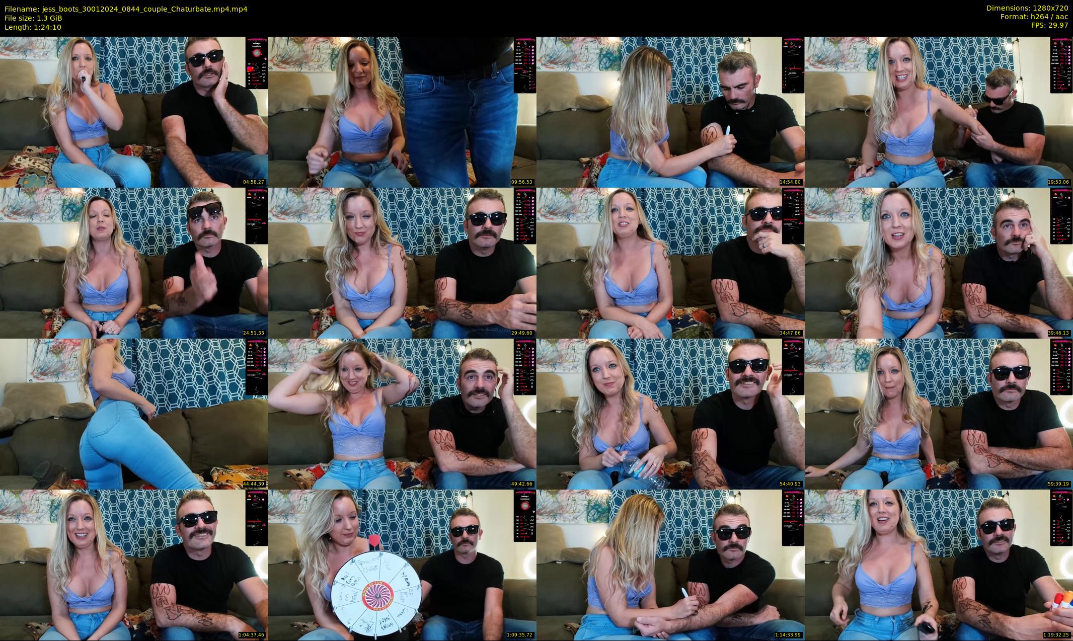 jess_boots — 85 minute Chaturbate female cam show recording, 720p, Jan 30, 2024