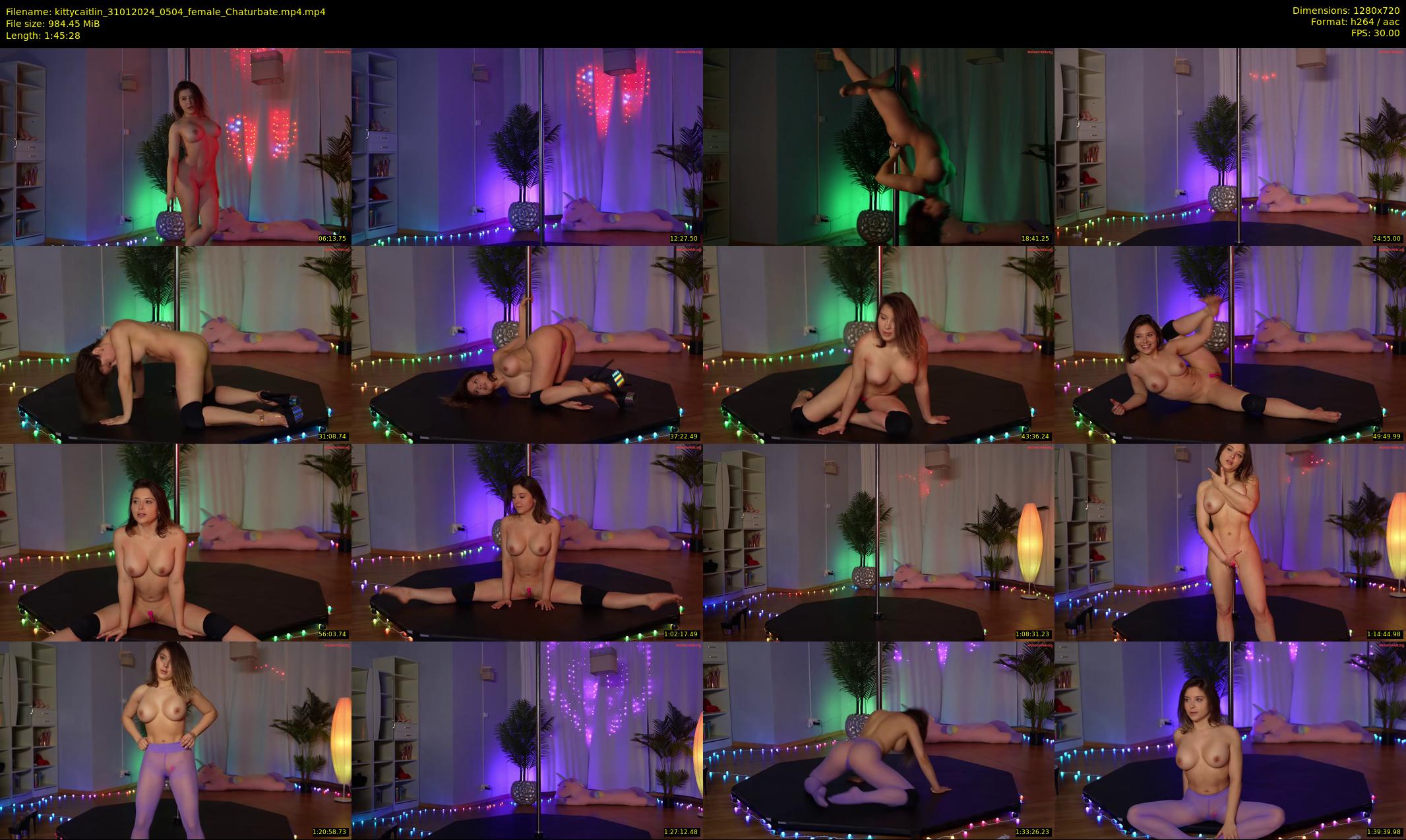 kittycaitlin — 106 minute Chaturbate female cam show recording, 720p, Jan 31, 2024