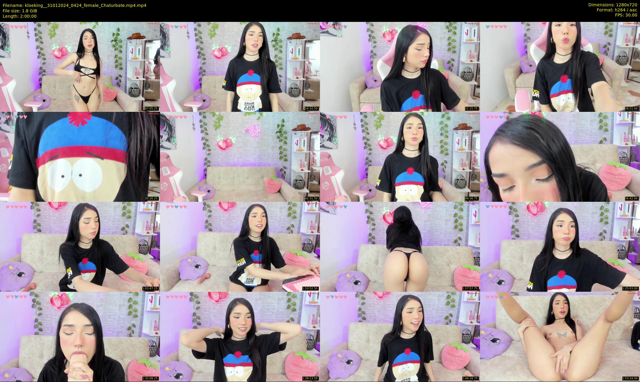 kloeking_ — 120 minute Chaturbate female cam show recording, 720p, Jan 31, 2024