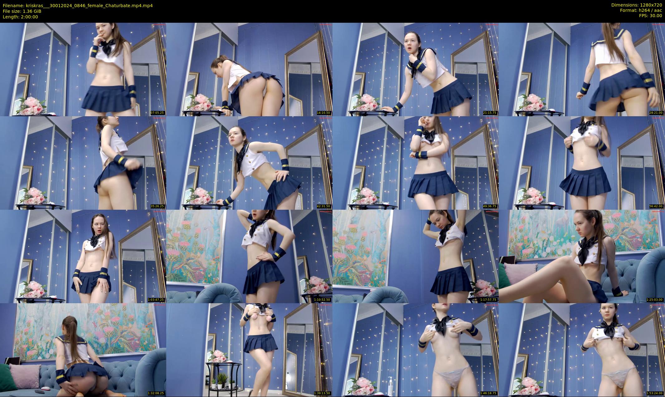 kriskras__ — 120 minute Chaturbate female cam show recording, 720p, Jan 30, 2024