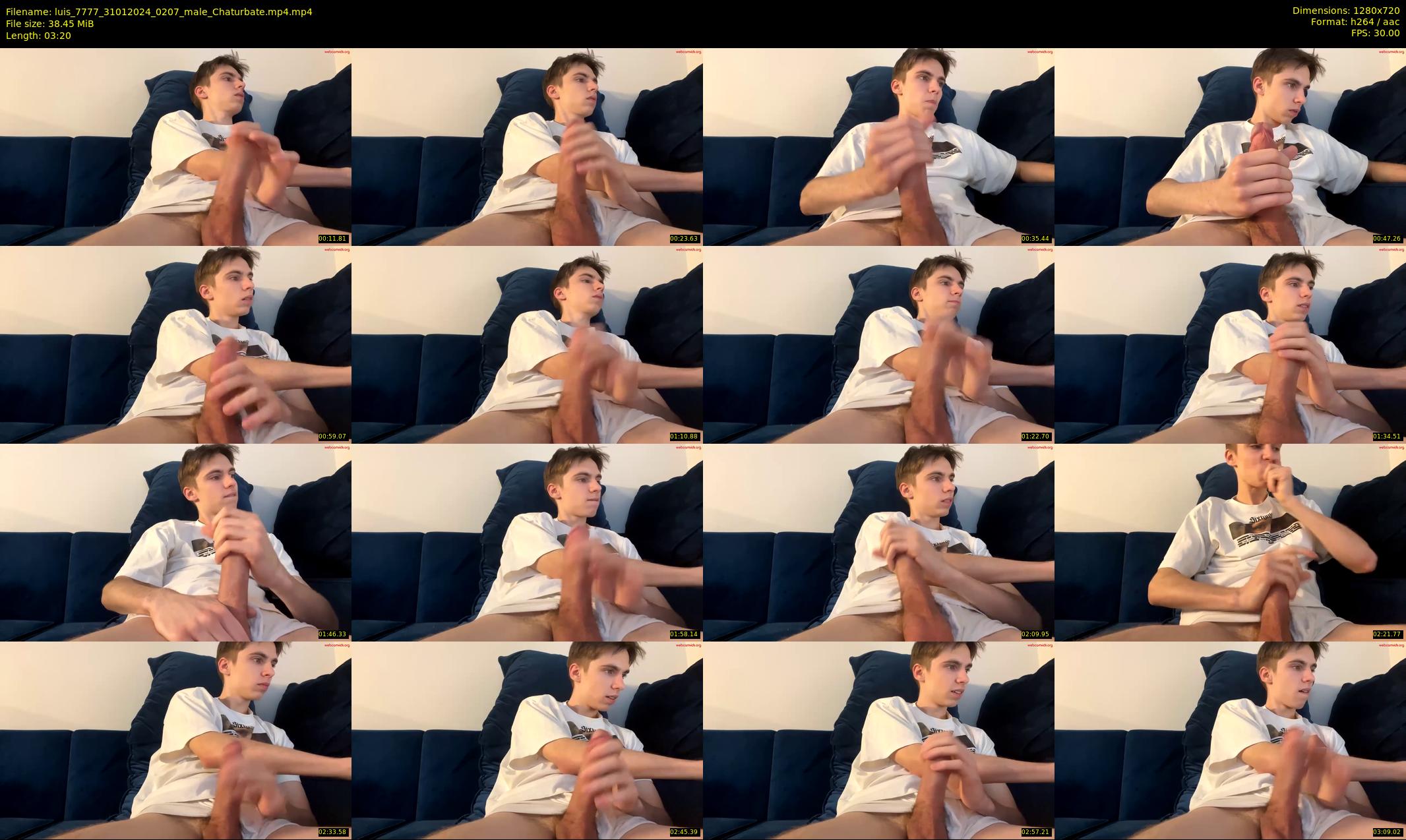 luis_7777 — 4 minute Chaturbate male cam show recording, 720p, Jan 31, 2024