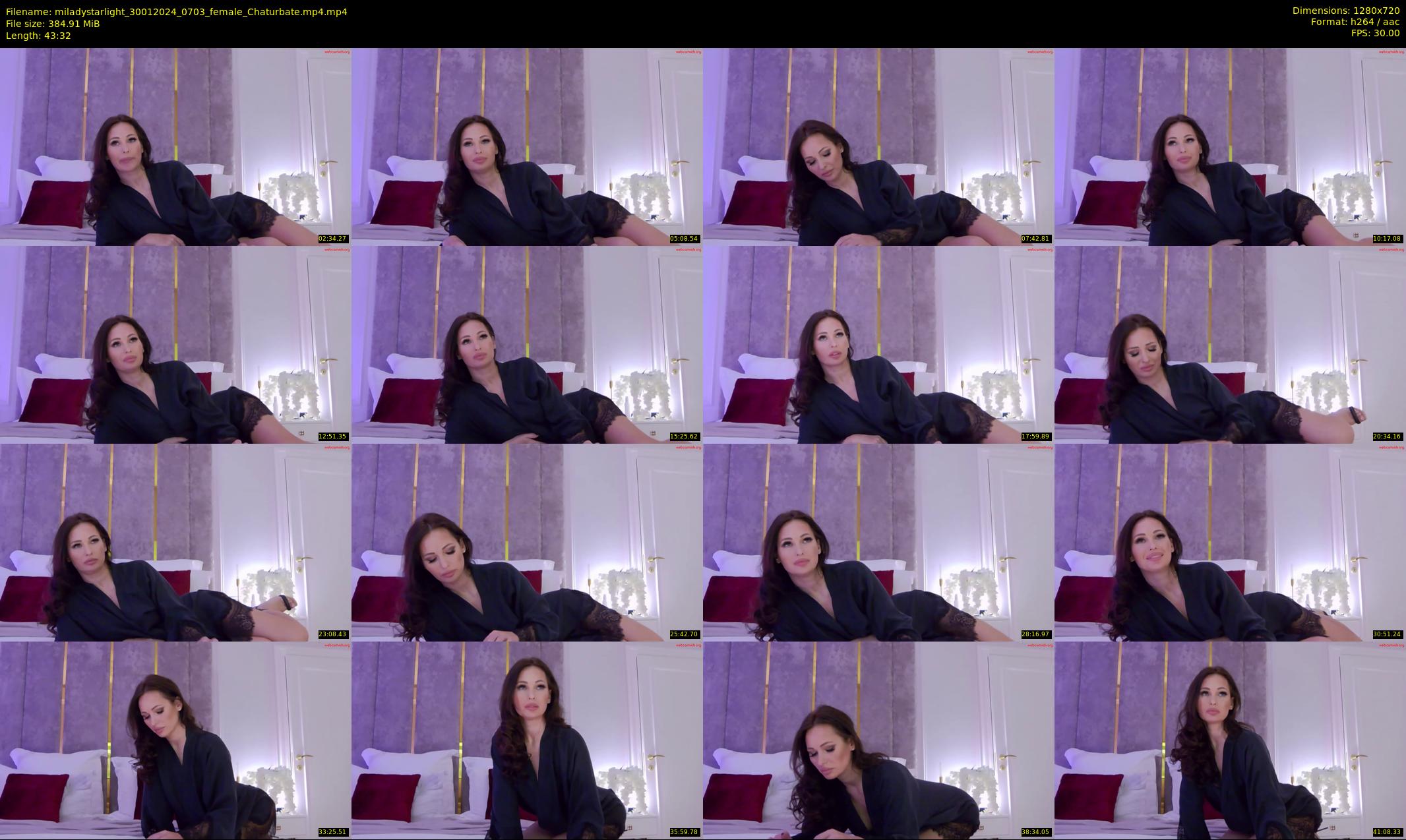 miladystarlight — 44 minute Chaturbate female cam show recording, 720p, Jan 30, 2024