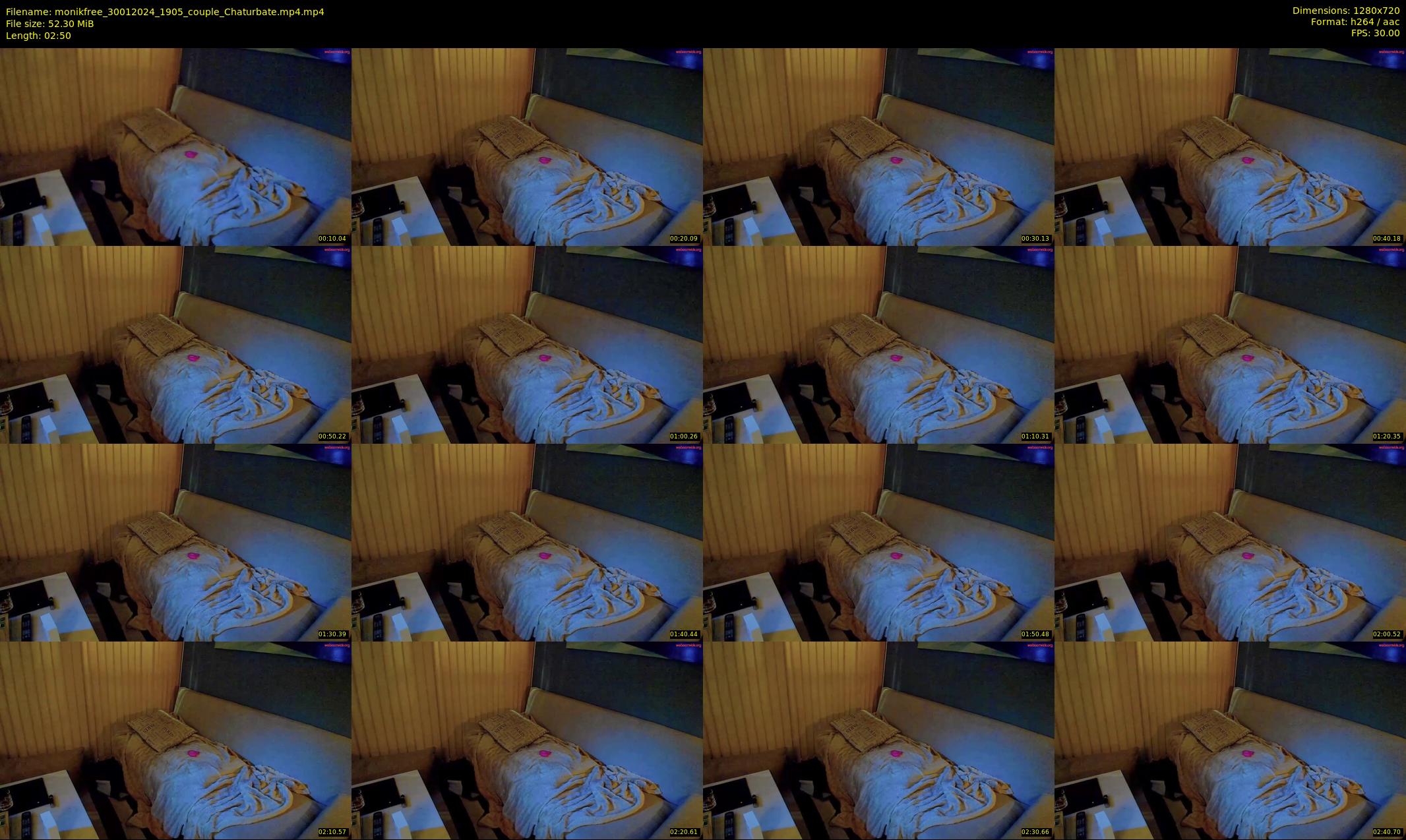 monikfree — 3 minute Chaturbate couple cam show recording, 720p, Jan 30, 2024