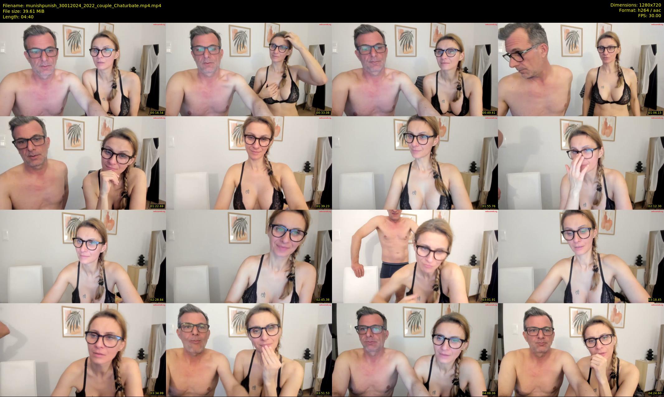 munishpunish — 5 minute Chaturbate couple cam show recording, 720p, Jan 30, 2024