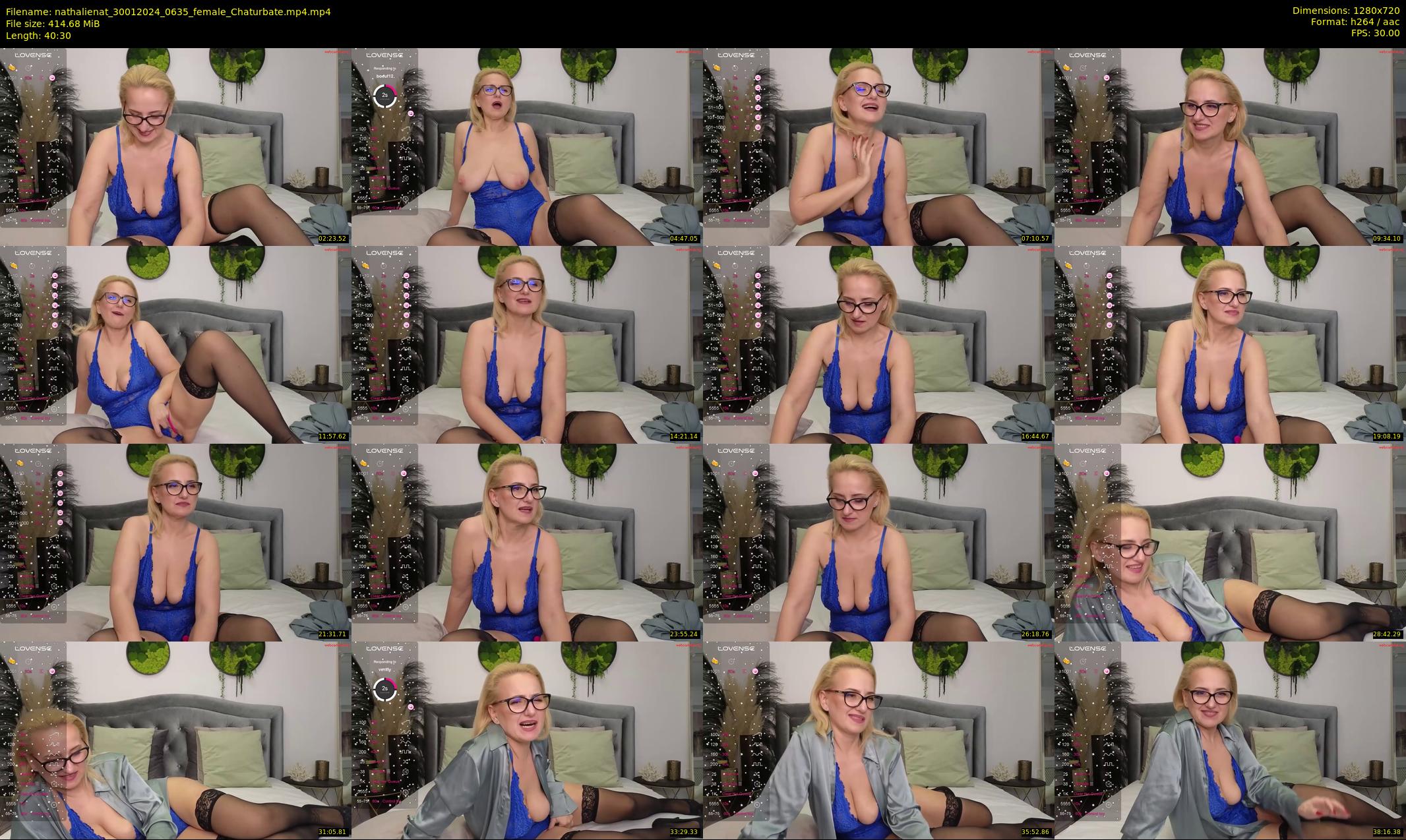nathalienat — 41 minute Chaturbate female cam show recording, 720p, Jan 30, 2024