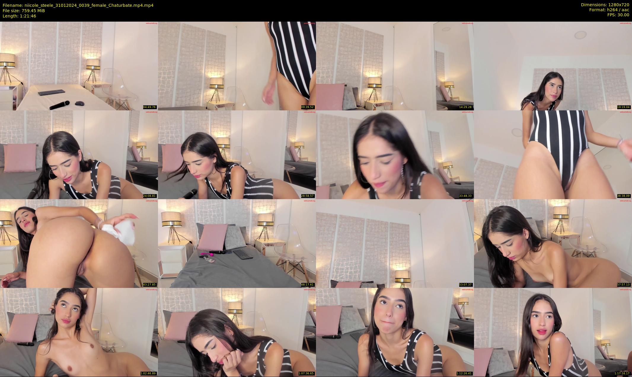 niicole_steele — 82 minute Chaturbate female cam show recording, 720p, Jan 31, 2024
