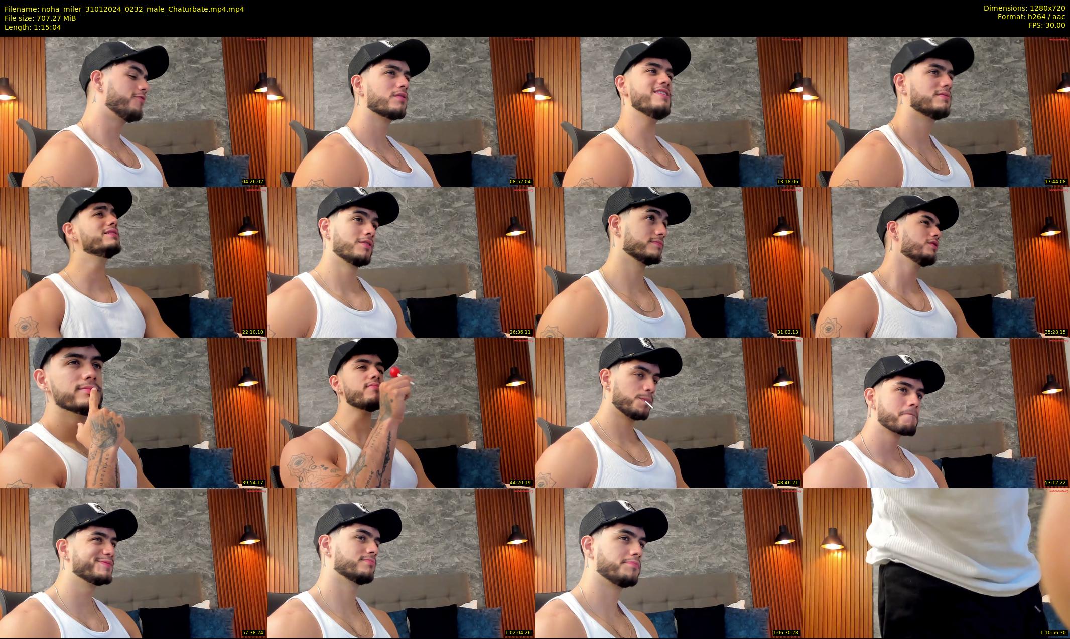 noha_miler — 76 minute Chaturbate male cam show recording, 720p, Jan 31, 2024