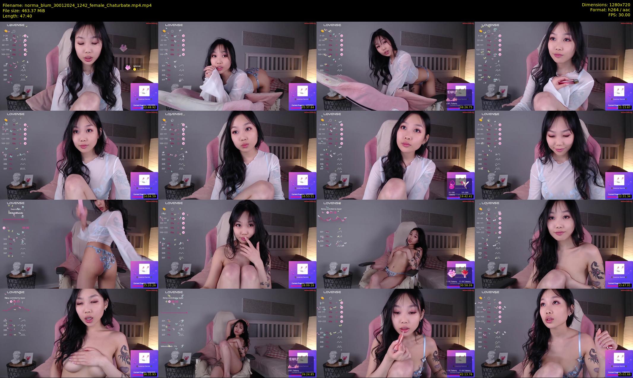 norma_blum — 48 minute Chaturbate female cam show recording, 720p, Jan 30, 2024